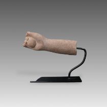 A Limestone Buddhist Hand, Song/Yuan dynastyA Limestone Buddhist Hand, Song/Yuan dynasty W: 15.5cm