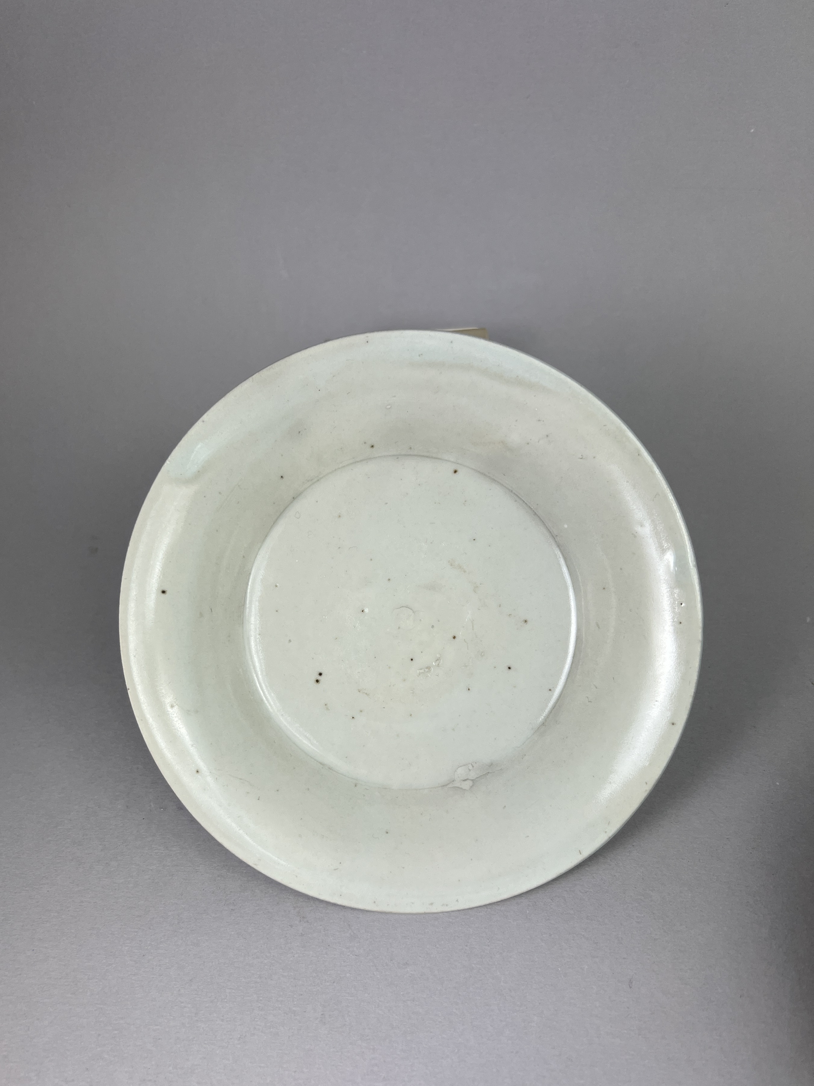 A Celadon Dish, Ming dynasty,and Qingbai Dish, Yuan dynastythe celadon dish with impressed central - Image 10 of 11