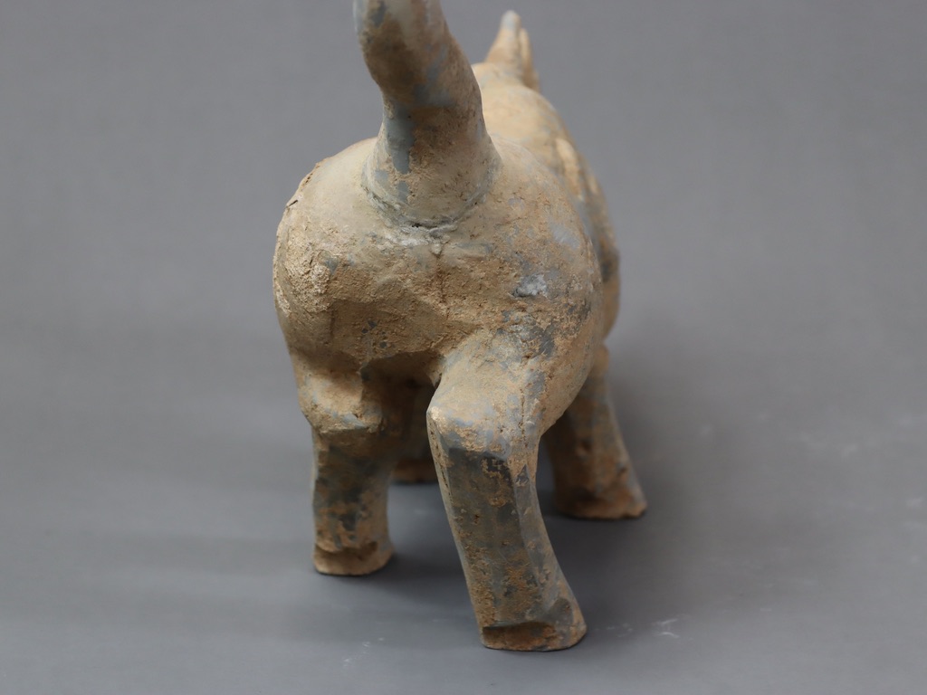 A Grey Pottery Chimera, Han dynastyA Grey Pottery Chimera, Han dynasty, the creature striding in - Image 7 of 7