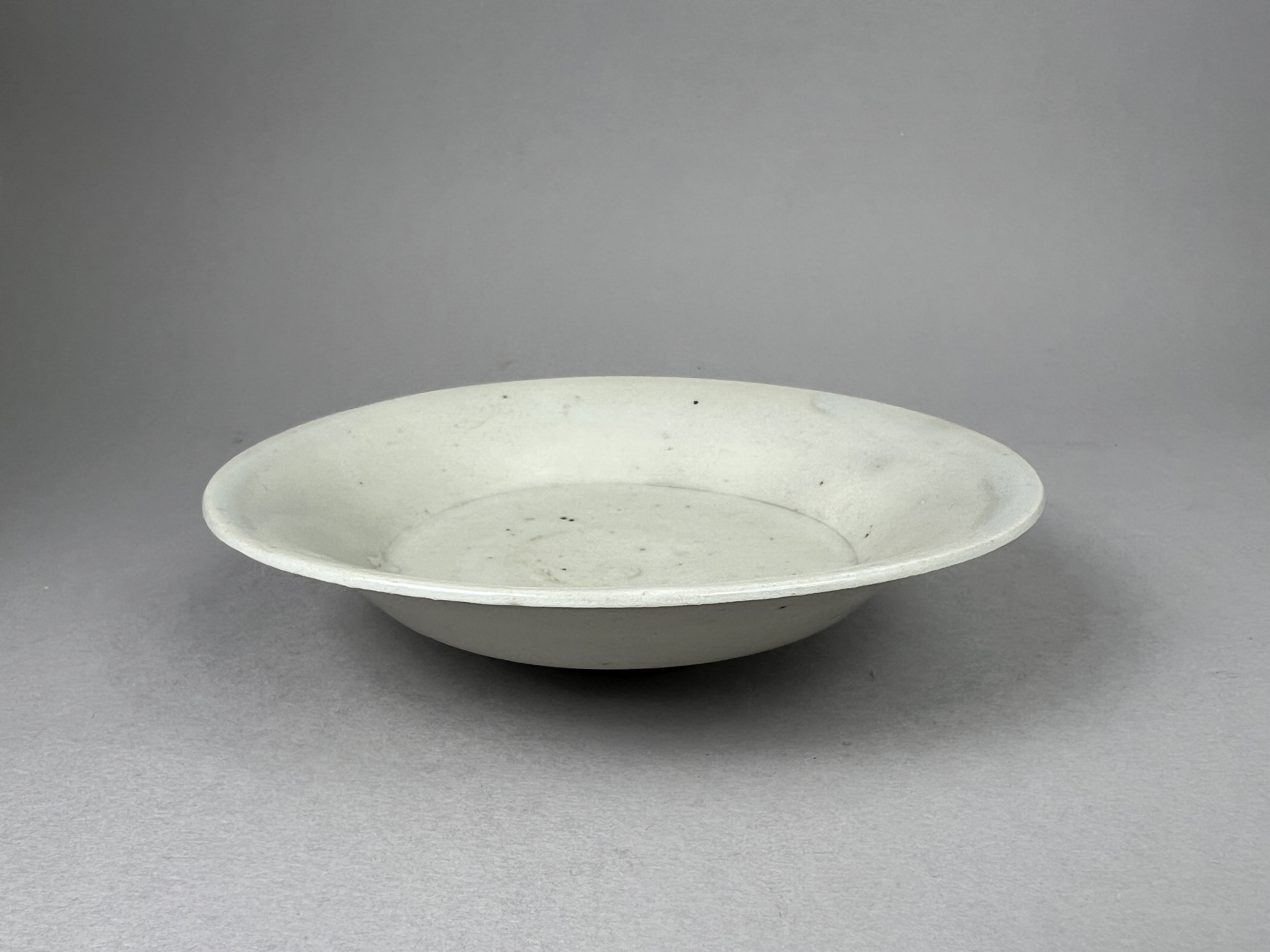 A Celadon Dish, Ming dynasty,and Qingbai Dish, Yuan dynastythe celadon dish with impressed central - Image 6 of 11