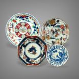 Five Japanese Porcelain Bowls and Dishes,c.1700Four Japanese porcelain bowls and dishes, c.1700,