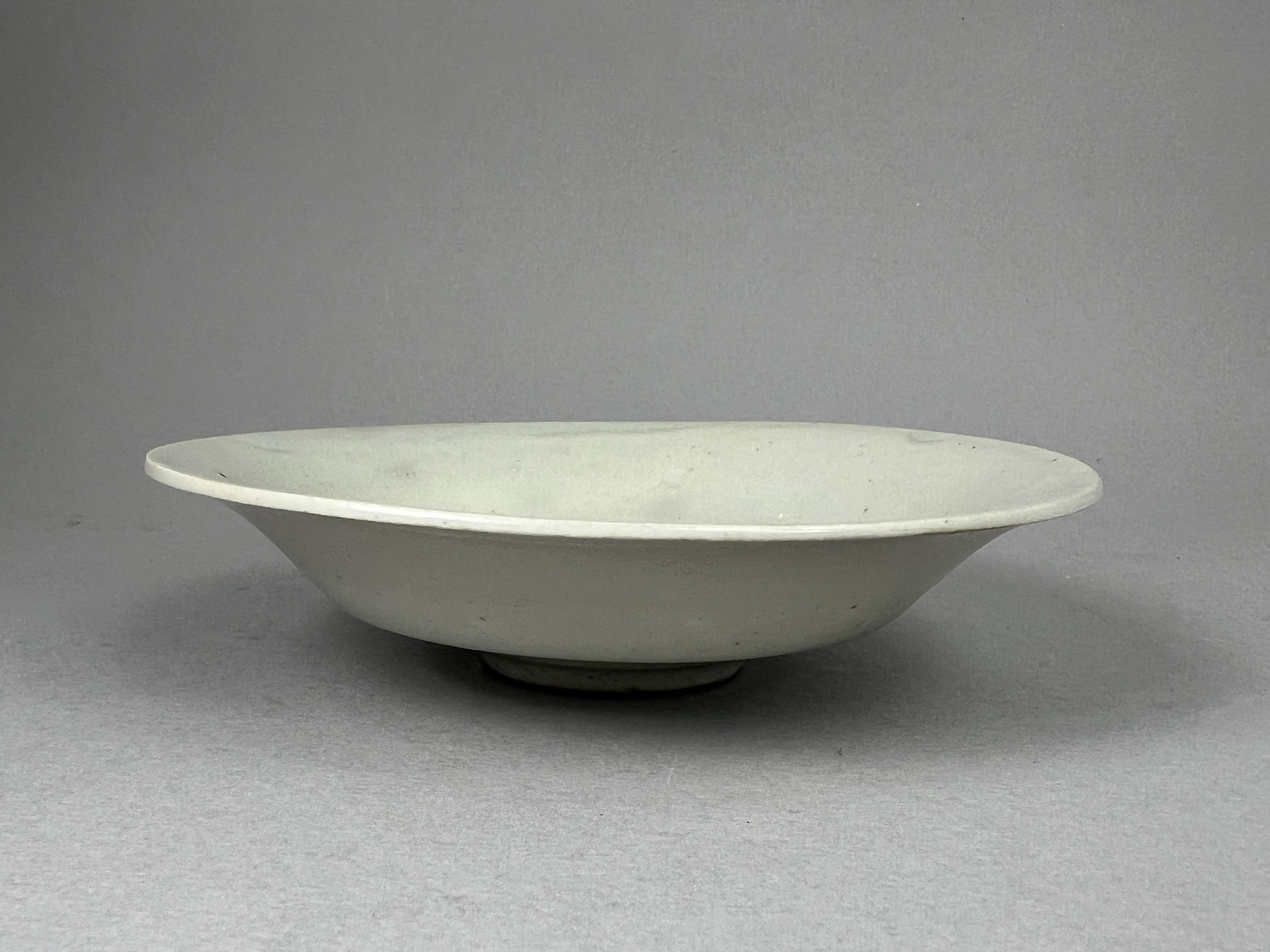 A Celadon Dish, Ming dynasty,and Qingbai Dish, Yuan dynastythe celadon dish with impressed central - Image 11 of 11