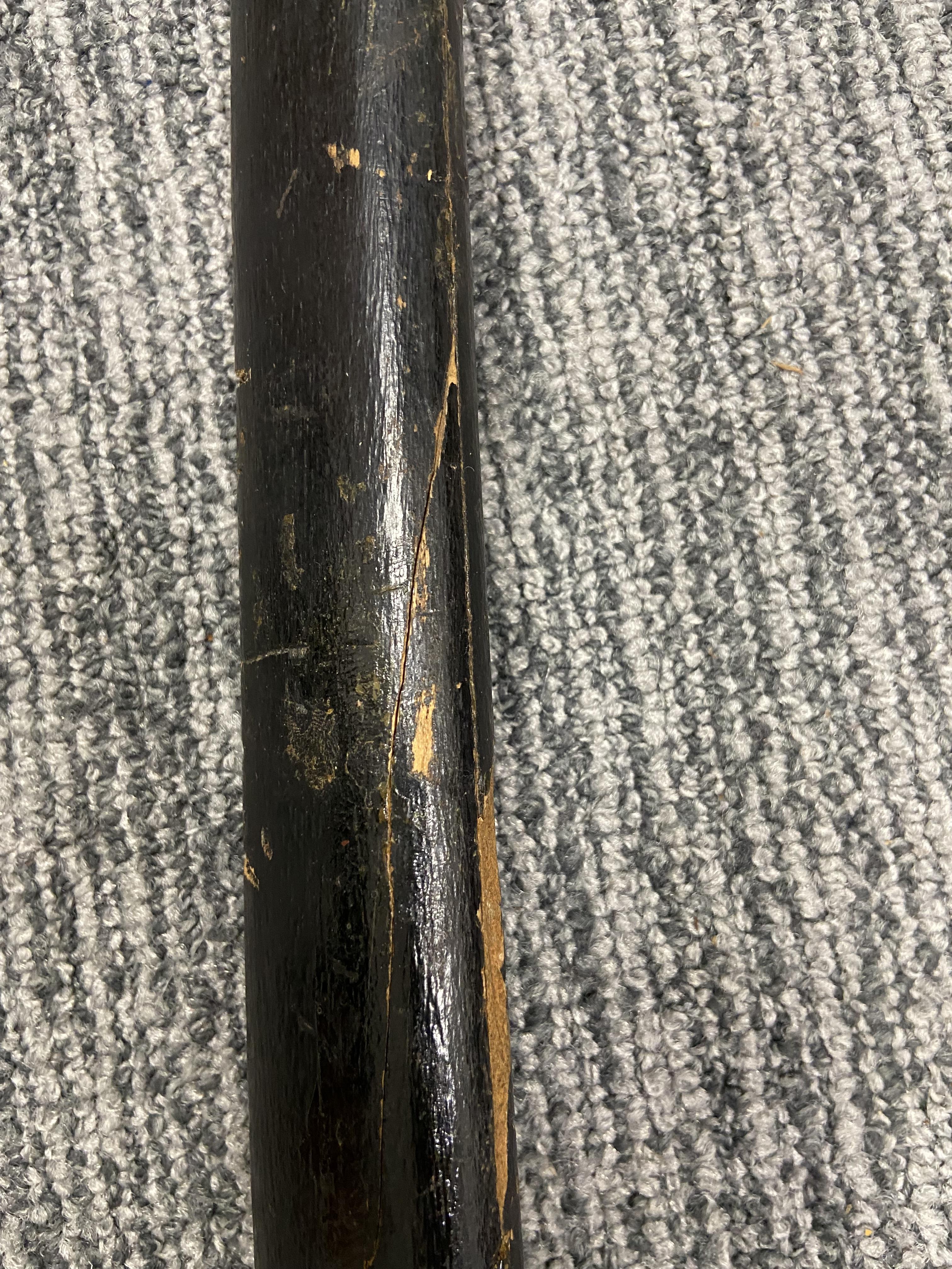 A Japanese Katana and Sheath, 19th/20th century.With basketwork hilt and wood sheath. L:88cm Good - Image 6 of 13