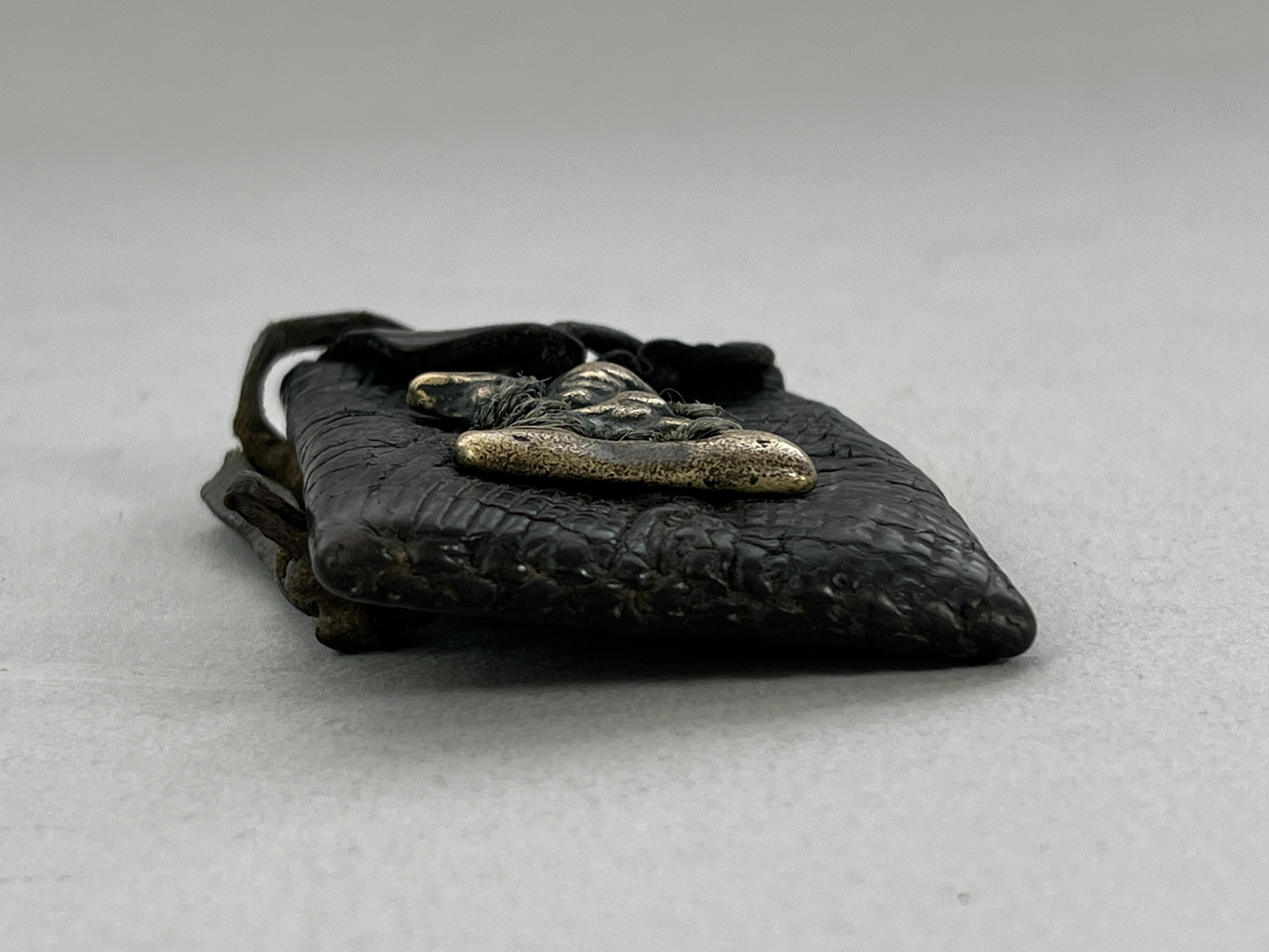 A Rare Thog Chag Amulet, 10/12th centuryA rare Thog Chag Bronze Bodhisattva Amulet,10/12th - Image 7 of 7