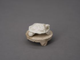 A Ding-type Tortoise and A Pottery Stand, Song dynasty