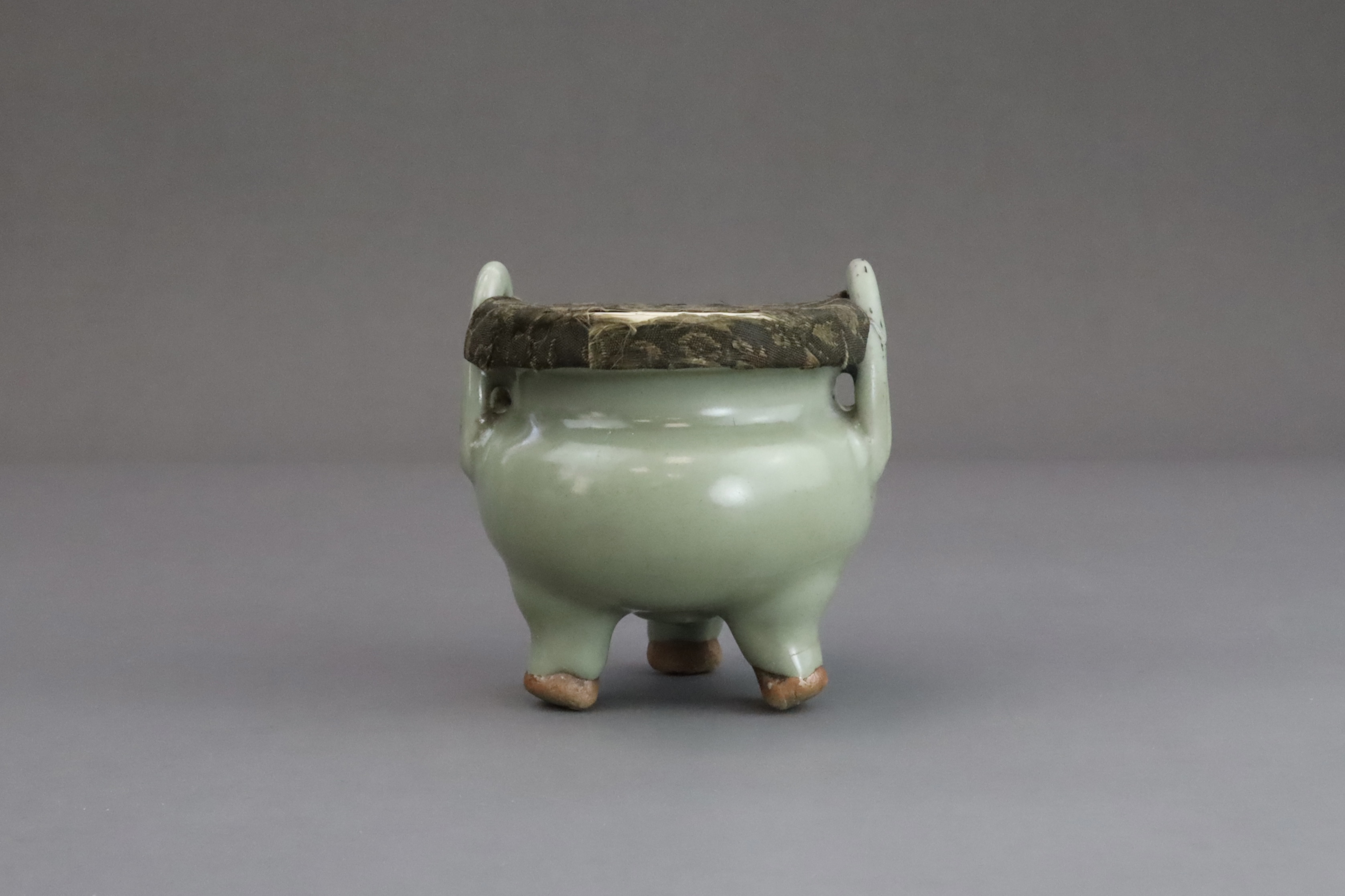 A Longquan Celadon Tripod Incense Burner, Yuan dynasty 