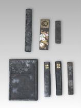 A Group of 7 Ink Cakes, 19/20th Century