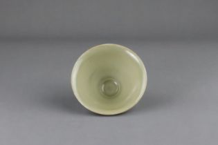 A Fine Yaozhou Celadon Conical Bowl, Song dynasty