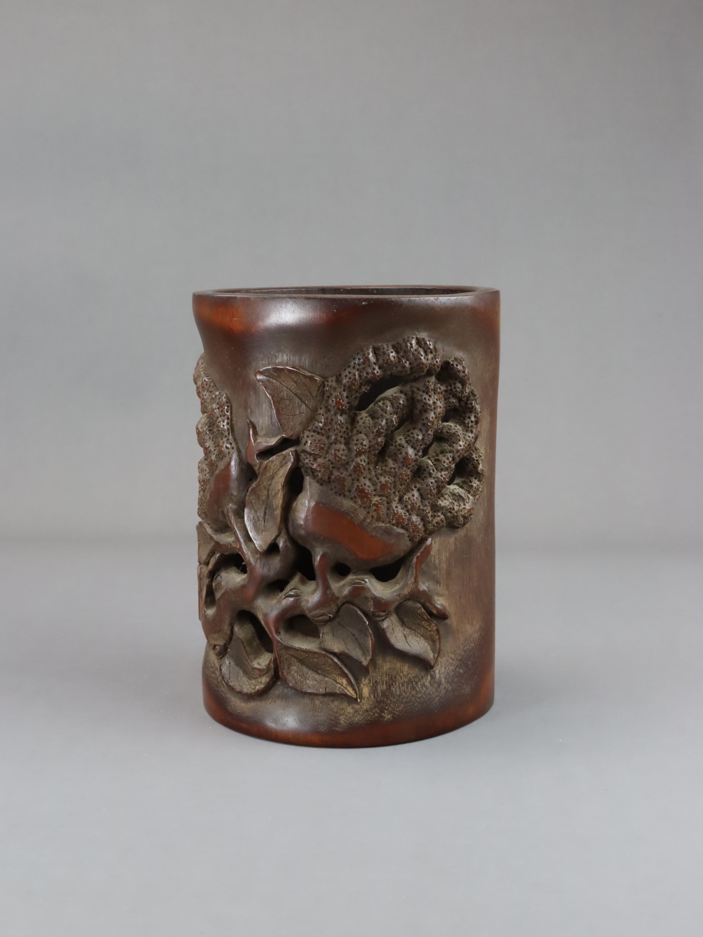 A Bamboo Brushpot, 19th century - Image 6 of 8