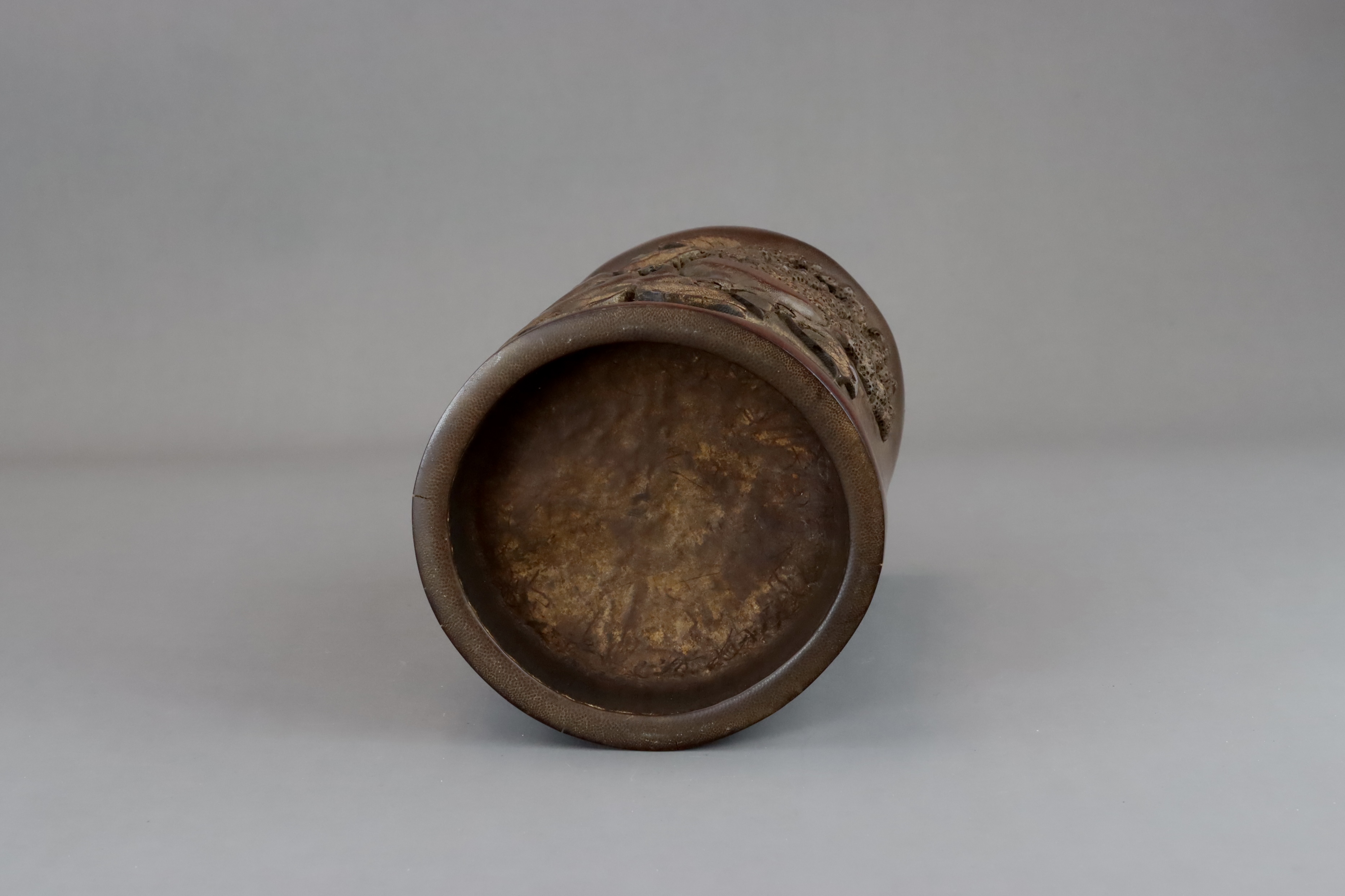 A Bamboo Brushpot, 19th century - Image 2 of 8