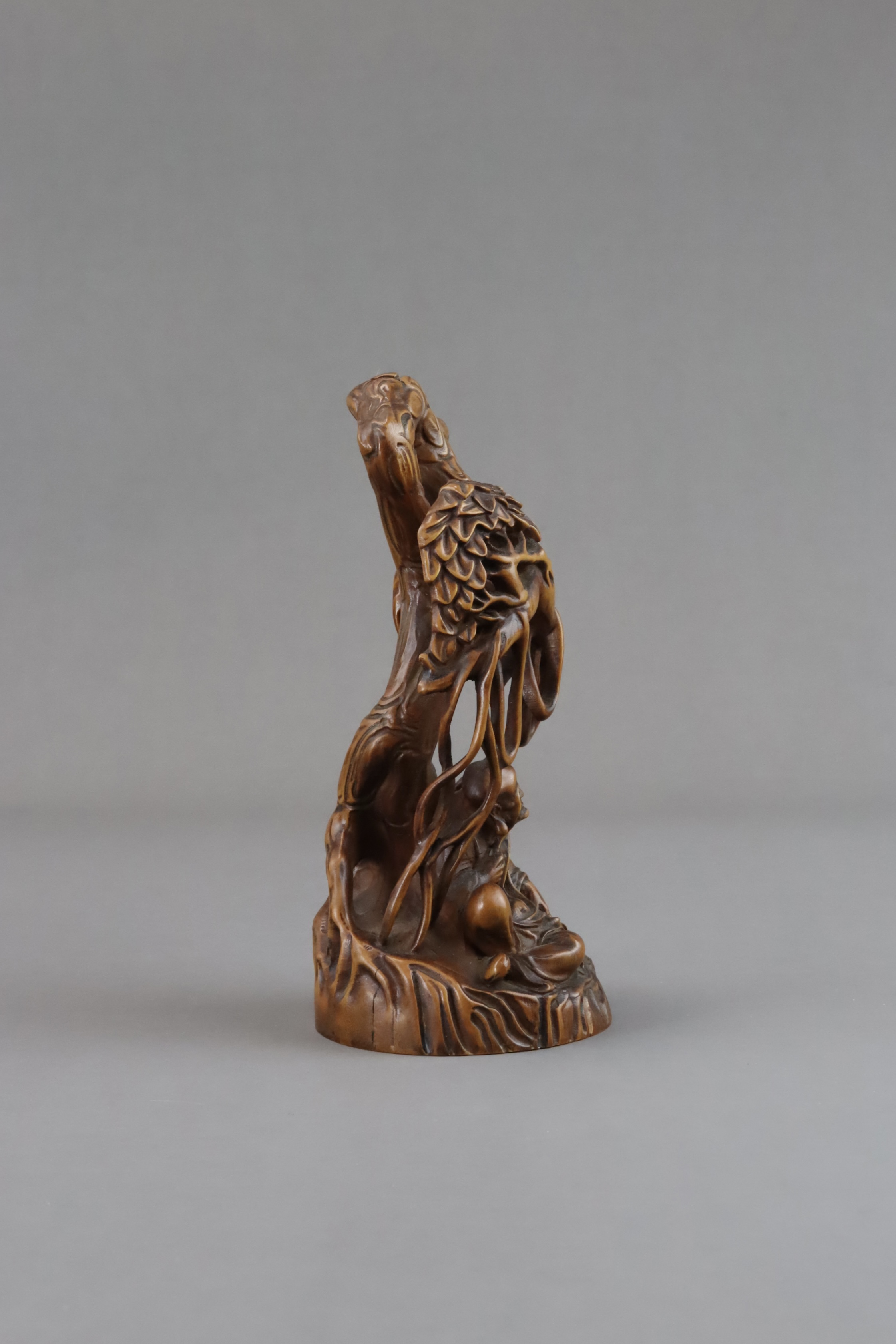 A Boxwood Lohan Group, Qing dynasty - Image 3 of 11