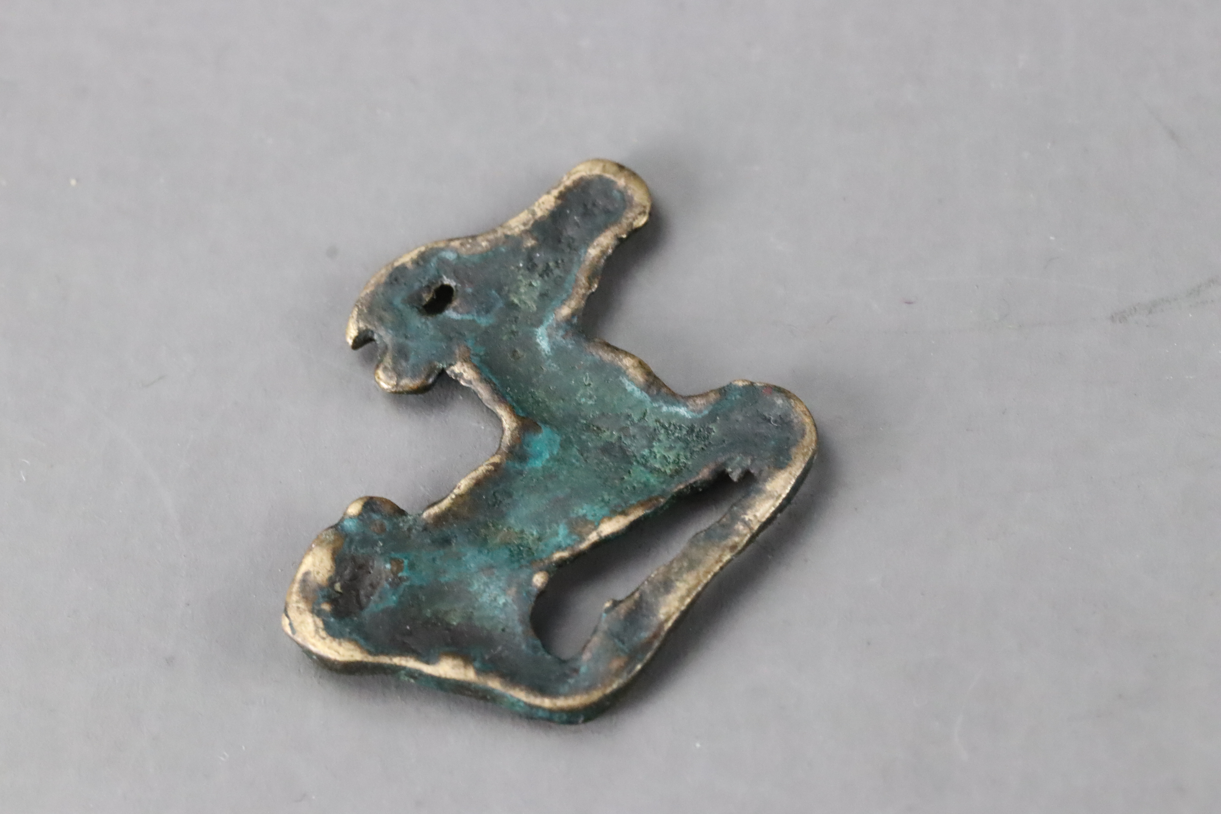 Six Small Bronzes, mainly Tibetan, 19th century and earlier, - Image 7 of 7