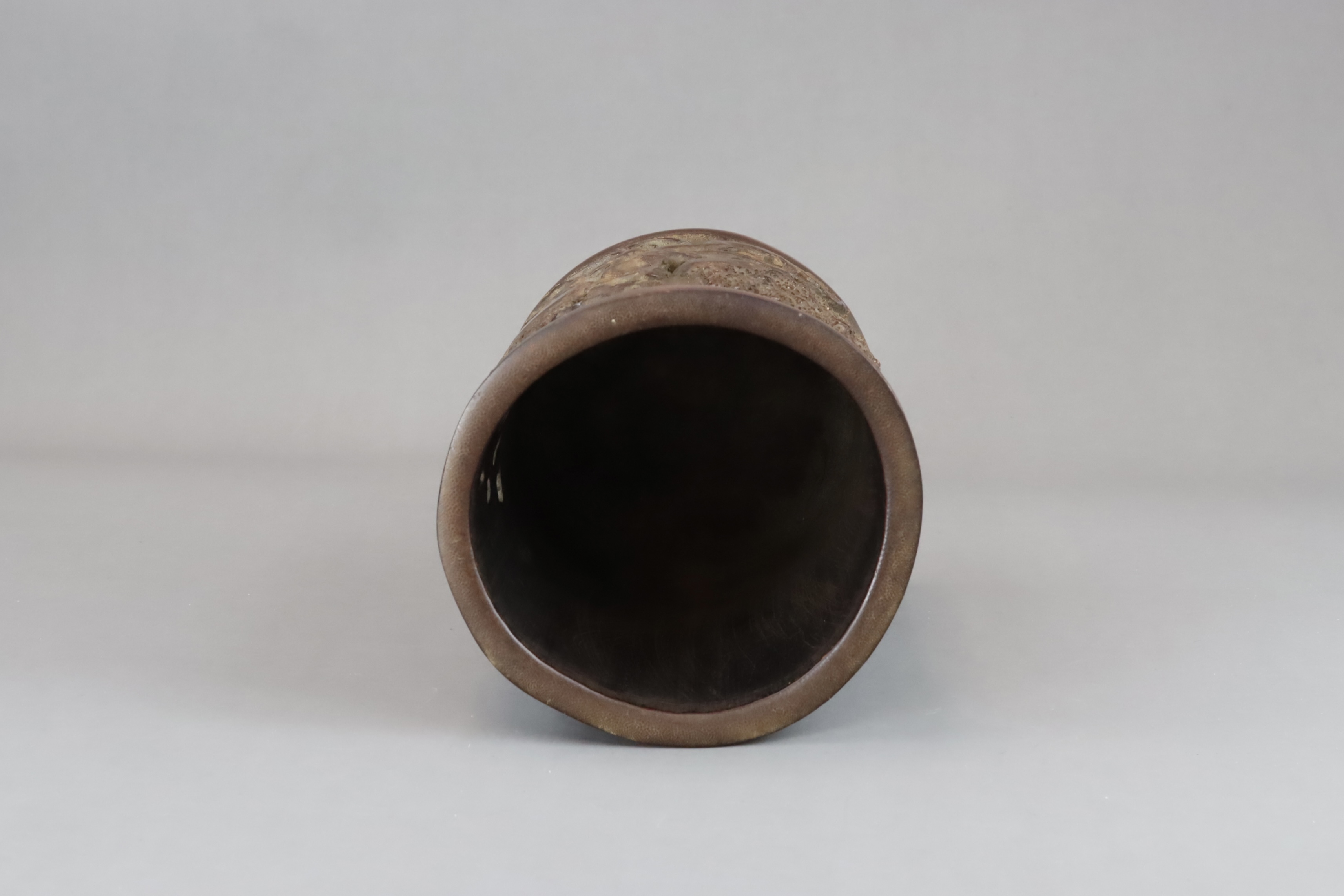 A Bamboo Brushpot, 19th century - Image 3 of 8