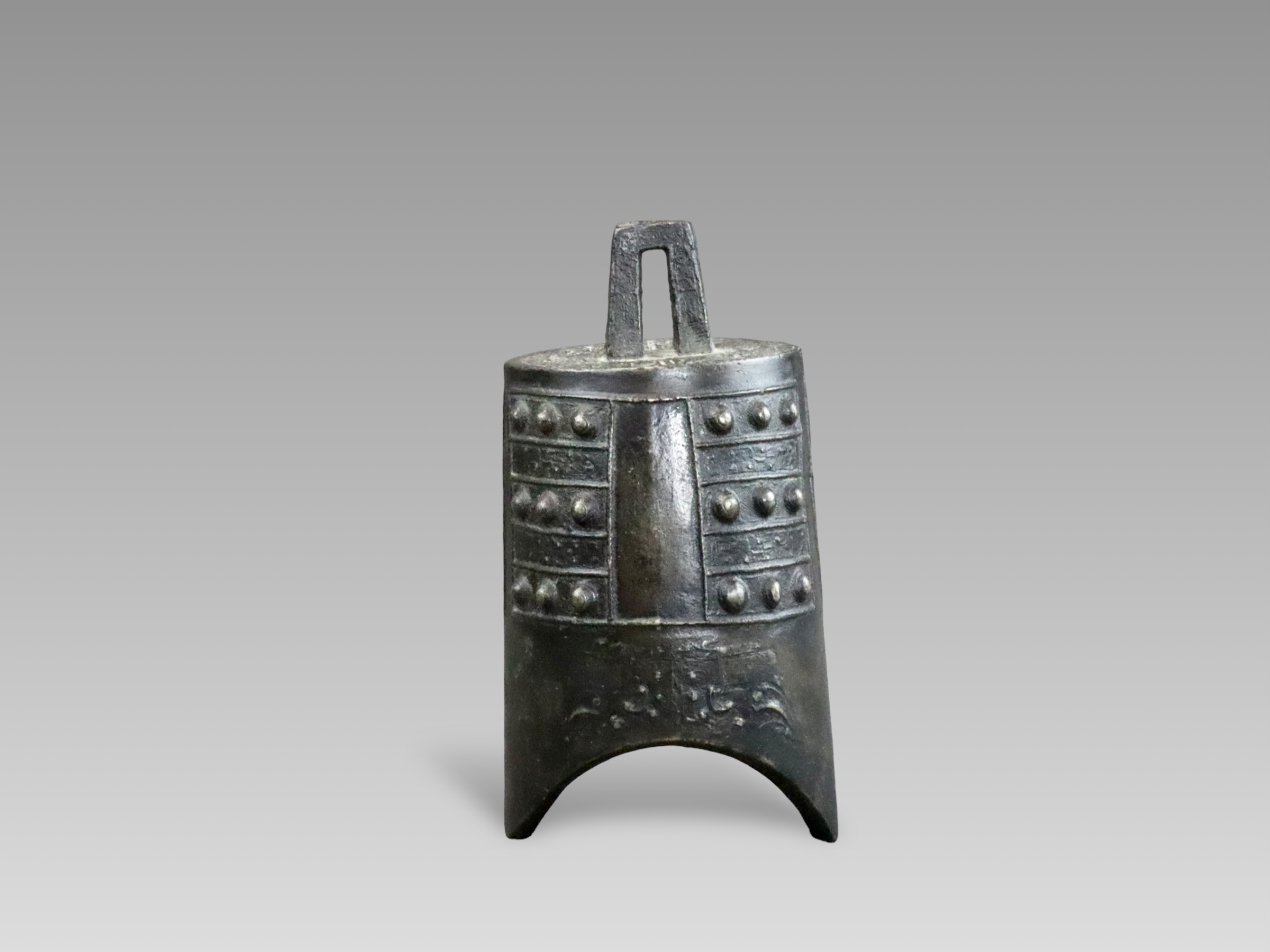 An Archaistic Bronze Bell, Ming dynasty or earlier