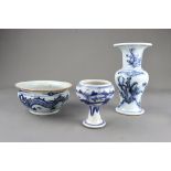 Three Blue and Vessels, Qing dynasty