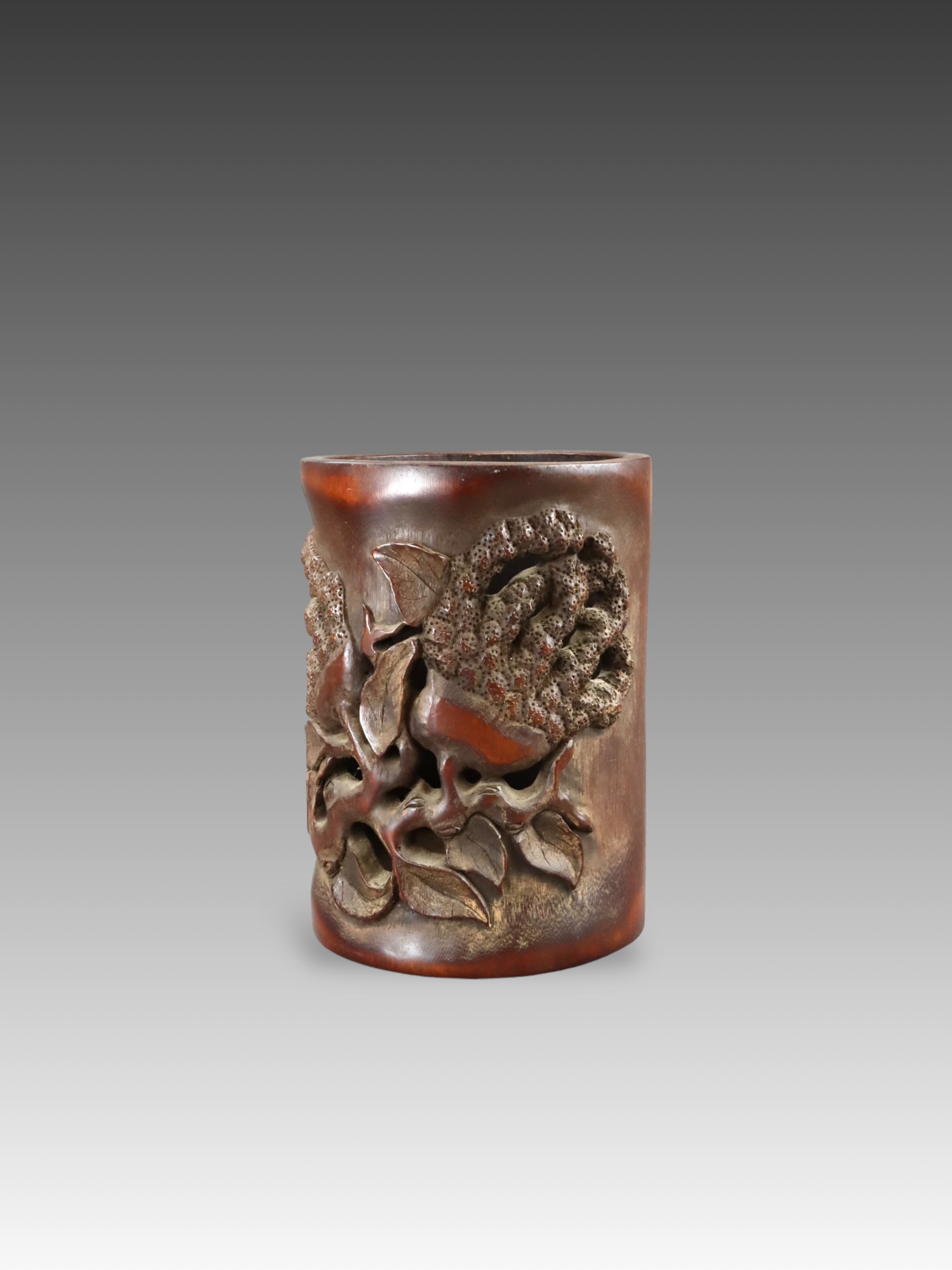 A Bamboo Brushpot, 19th century