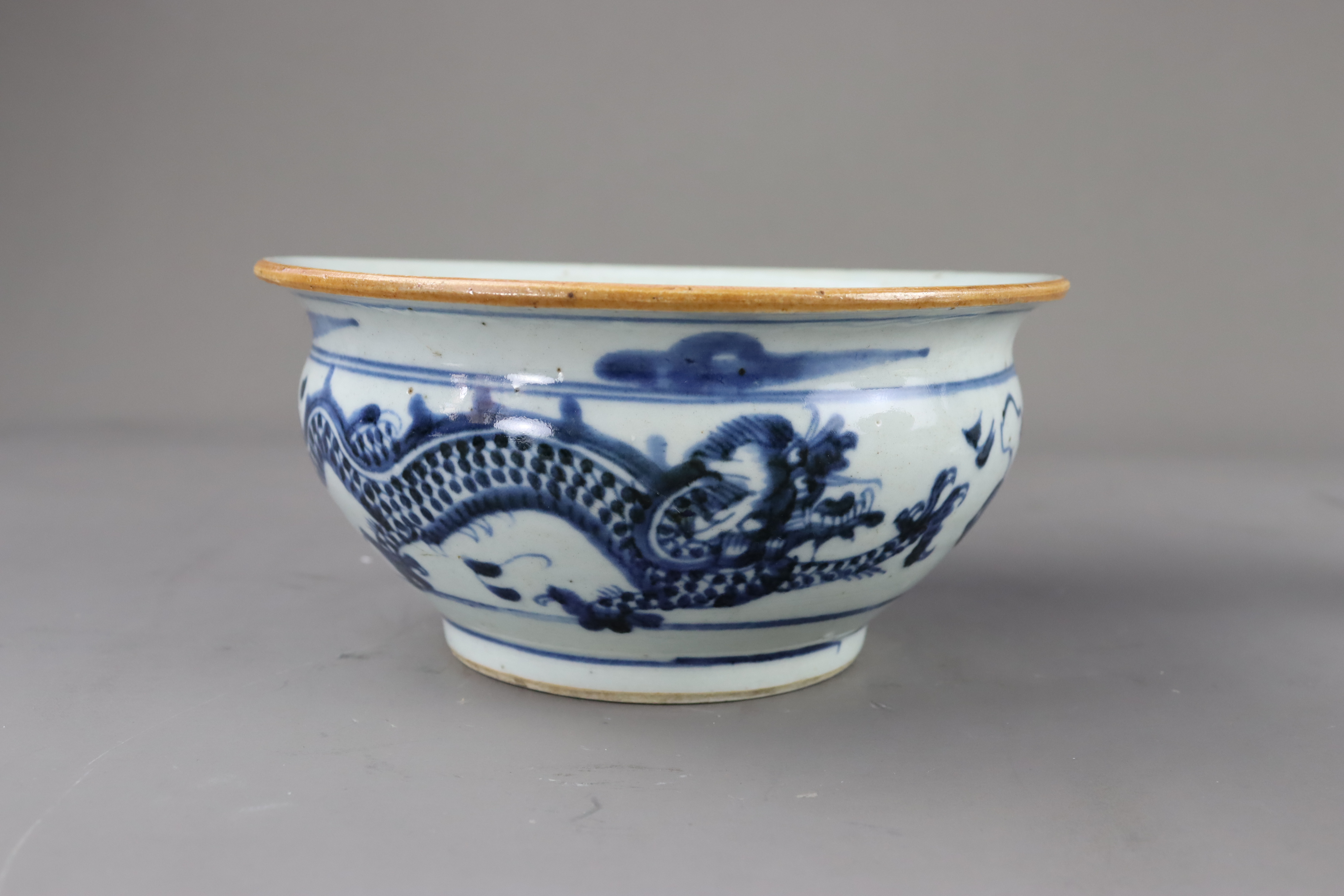 Three Blue and Vessels, Qing dynasty - Image 4 of 13