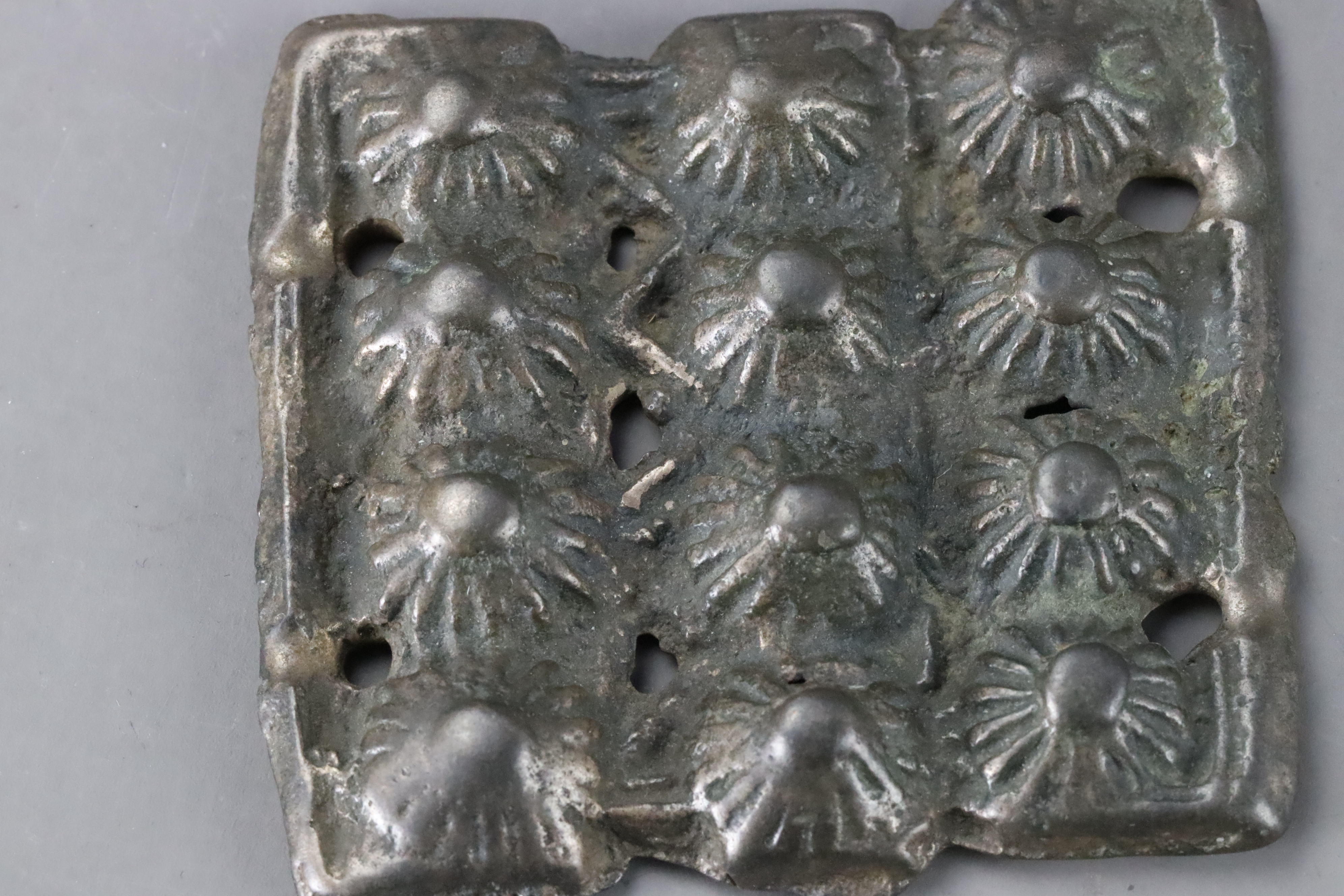 Six Small Bronze or Iron Objects, mainly Tibetan, 19th century and earlier, - Image 4 of 8