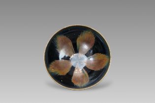 A Cizhou Russet-splashed Black-glazed Bowl, Jin dynasty