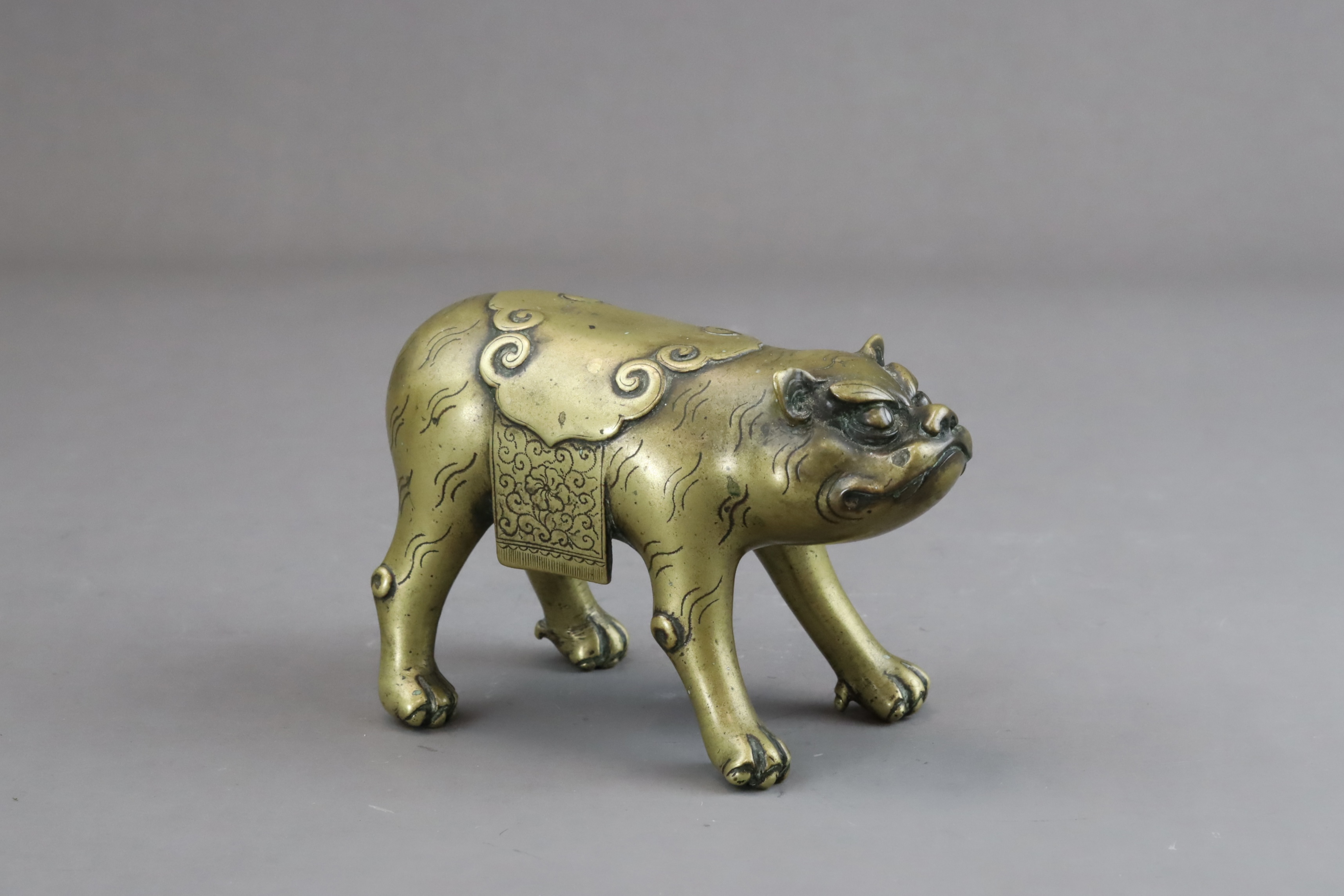 A Bronze Tiger, 17th century, - Image 6 of 8