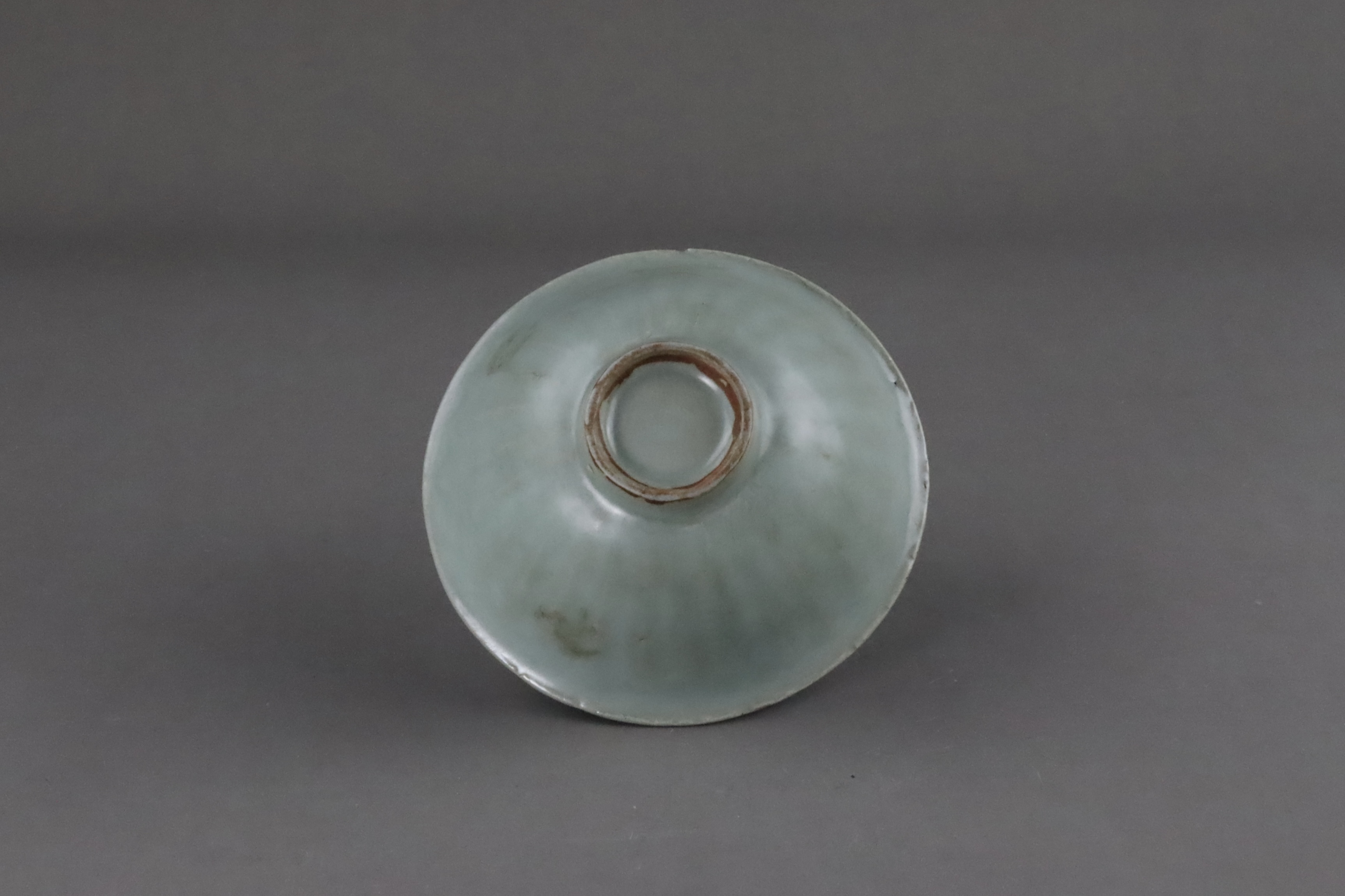 A Longquan Celadon Lotus Bowl with stand, Song dynasty - Image 5 of 11