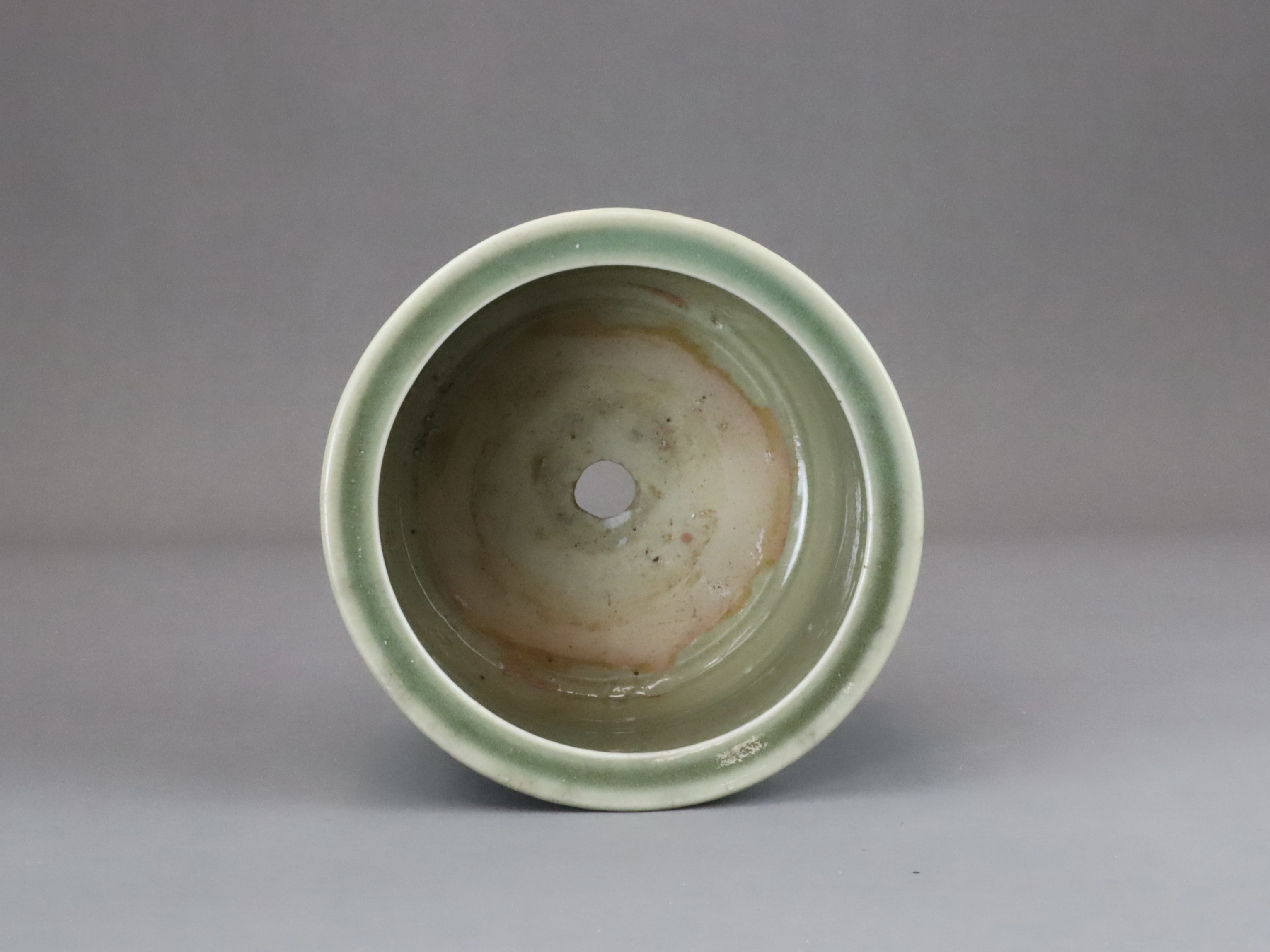 A Longquan Celadon Peony Tripod Censer, early Ming dynasty,  - Image 12 of 14