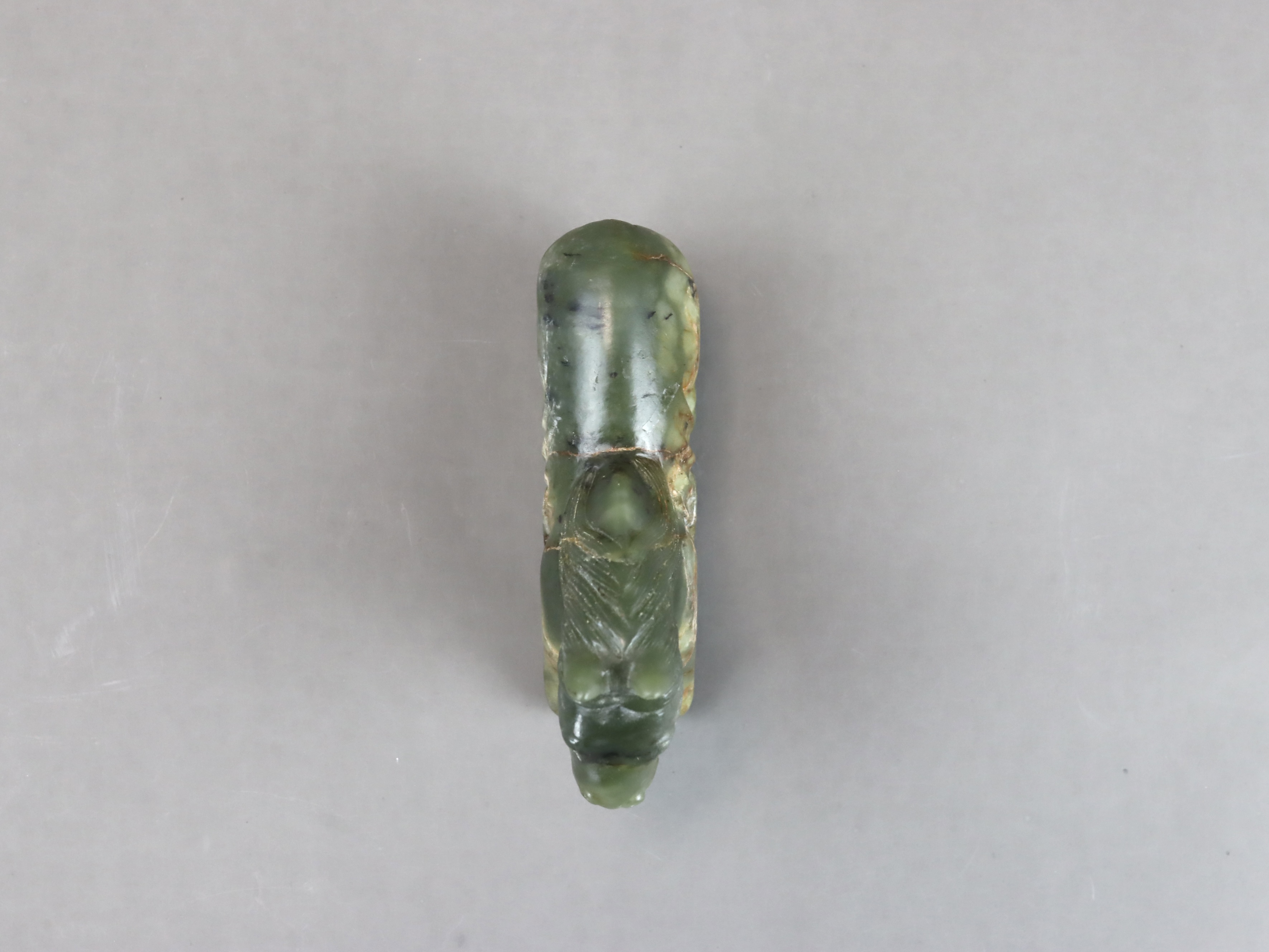 A Seated Jade Horse, Qing dynasty, - Image 5 of 7