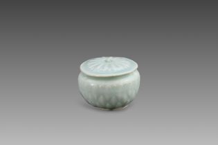 A Qingbai Lotus Jar and Cover, Song dynasty