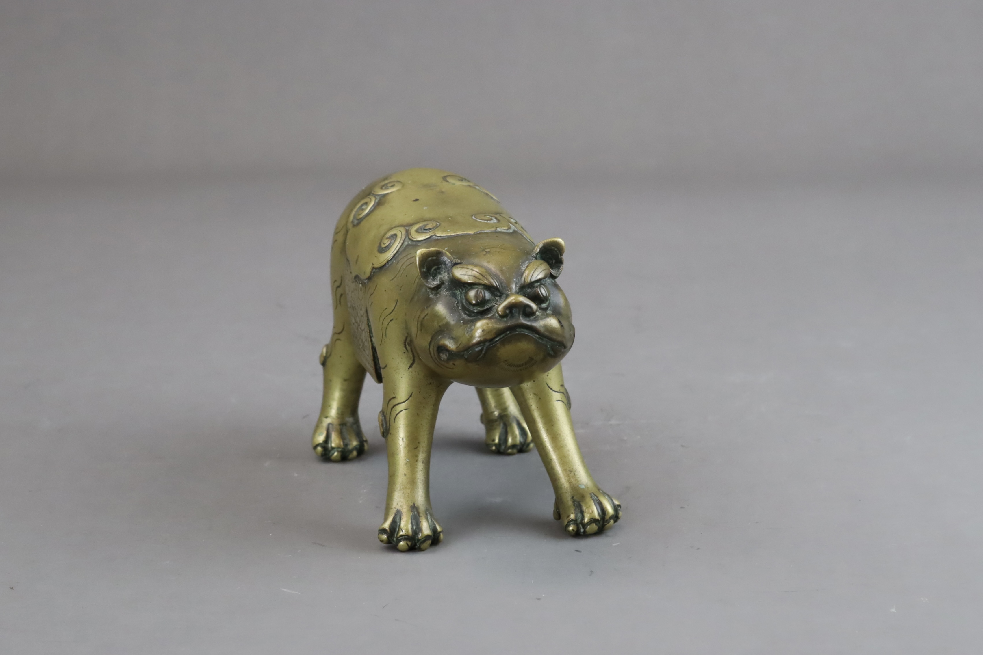 A Bronze Tiger, 17th century, - Image 5 of 8