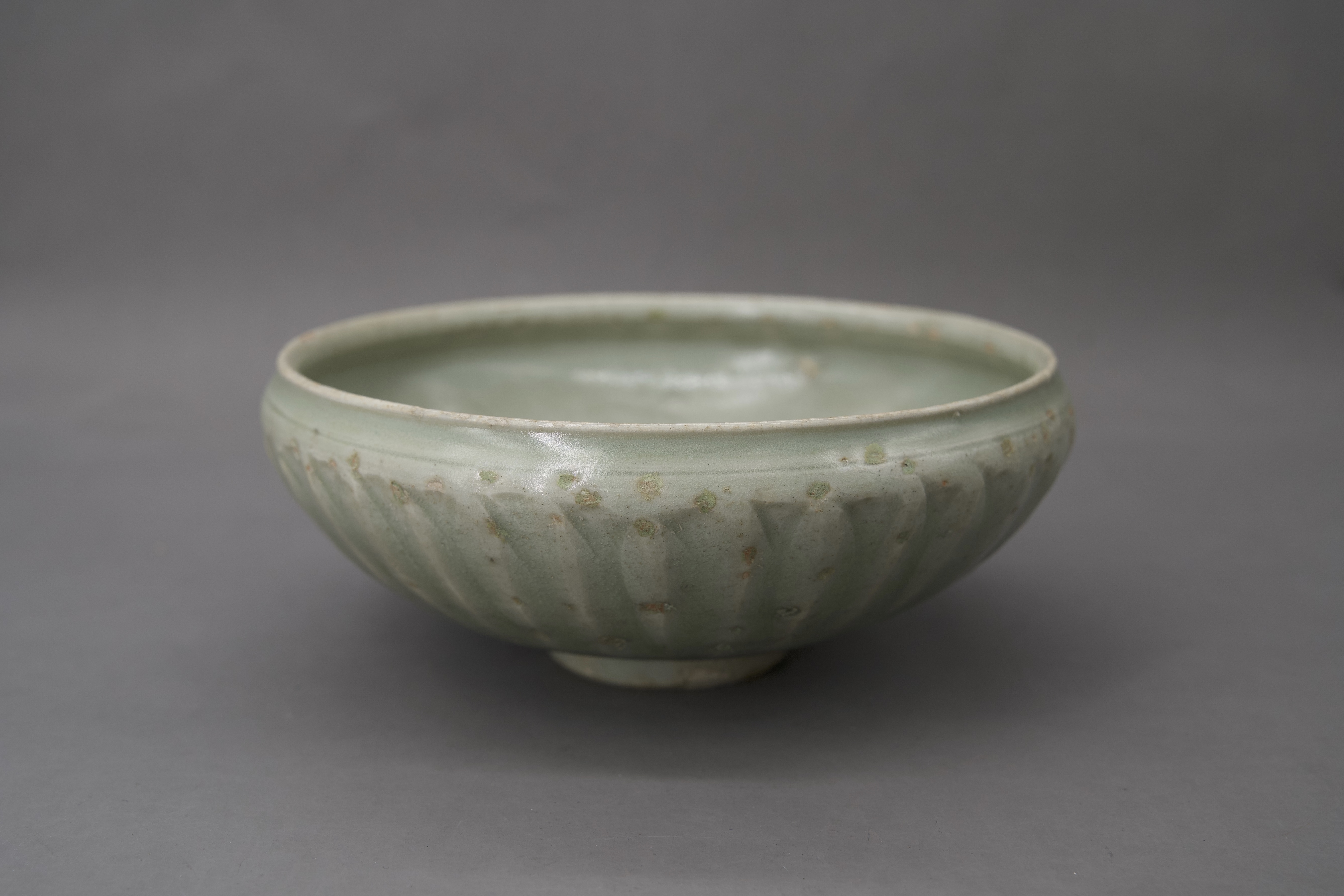 A Longquan Celadon Lotus Bowl, Song dynasty - Image 5 of 7