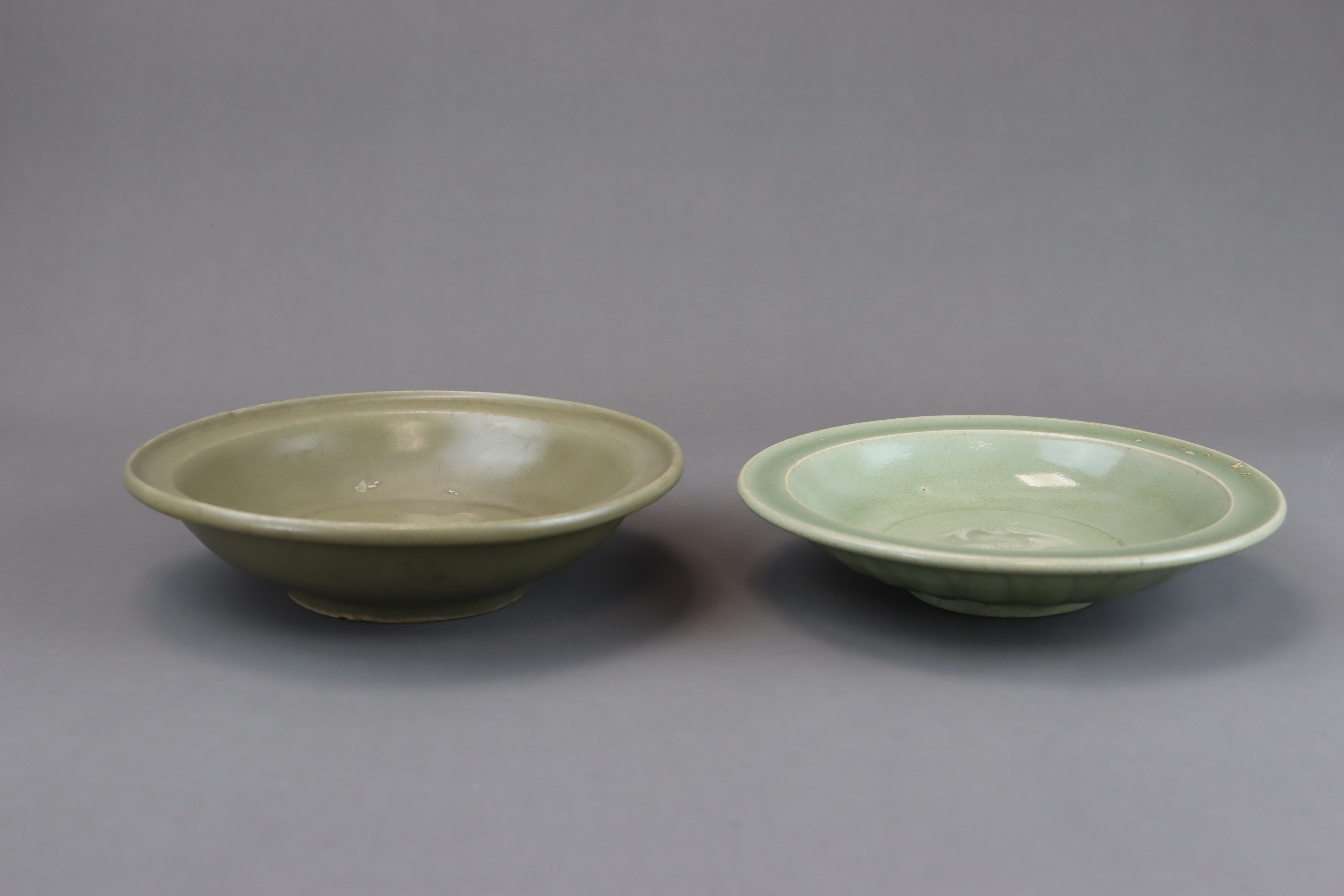 Two Longquan Celadon Dishes, Song dynasty - Image 4 of 7