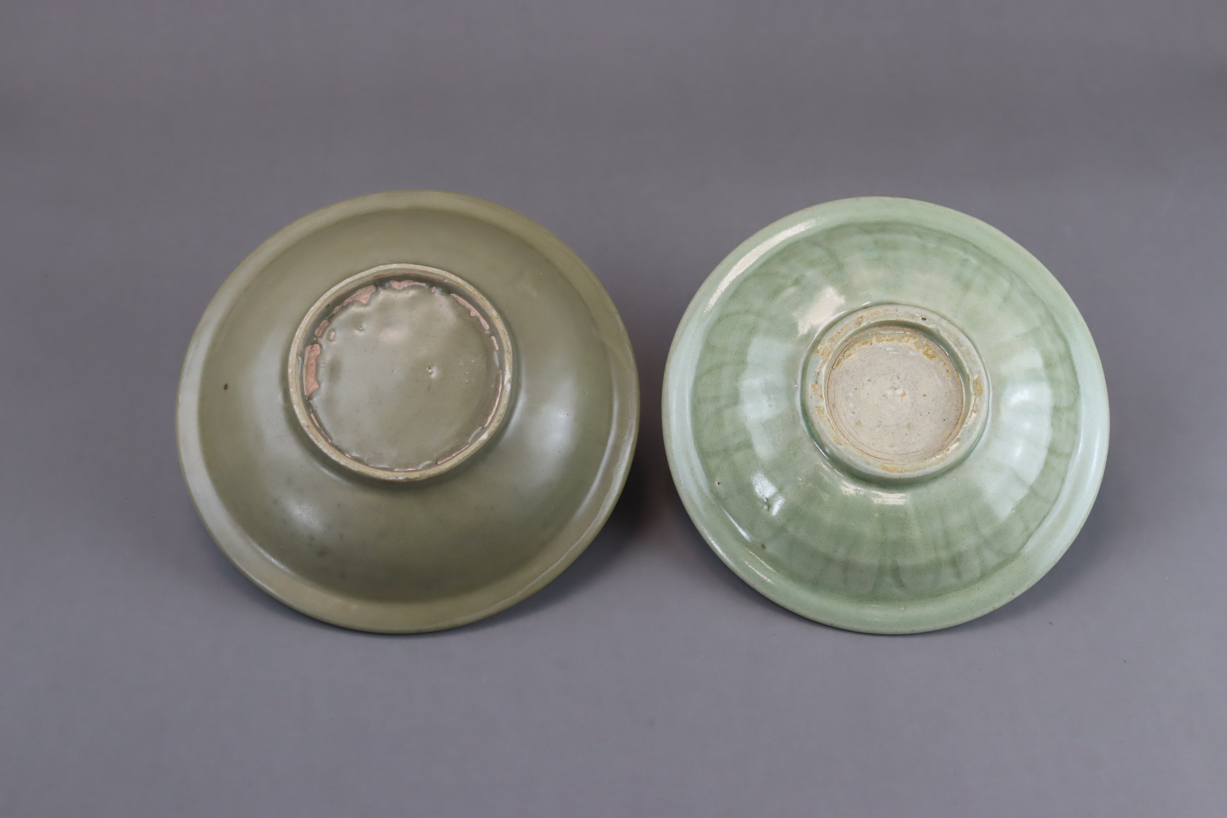 Two Longquan Celadon Dishes, Song dynasty - Image 7 of 7