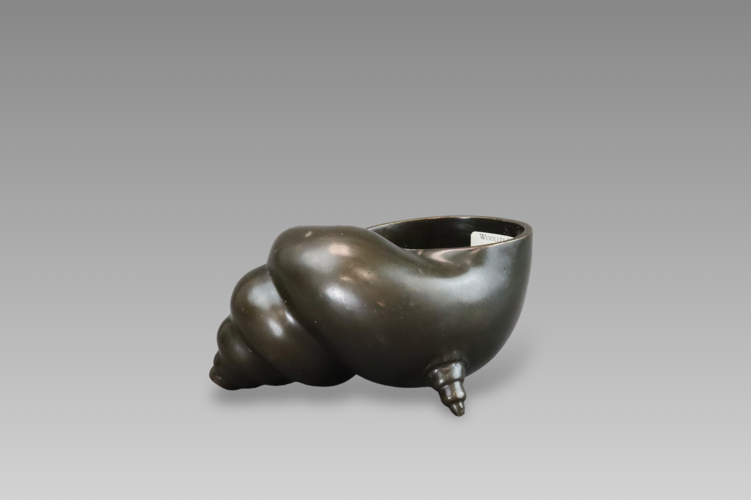 A Bronze Conch Waterpot, 19th century