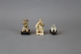 Three Miniature Figures, Song and earlier,