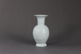A Qingbai Carved Vase, probably Song dynasty