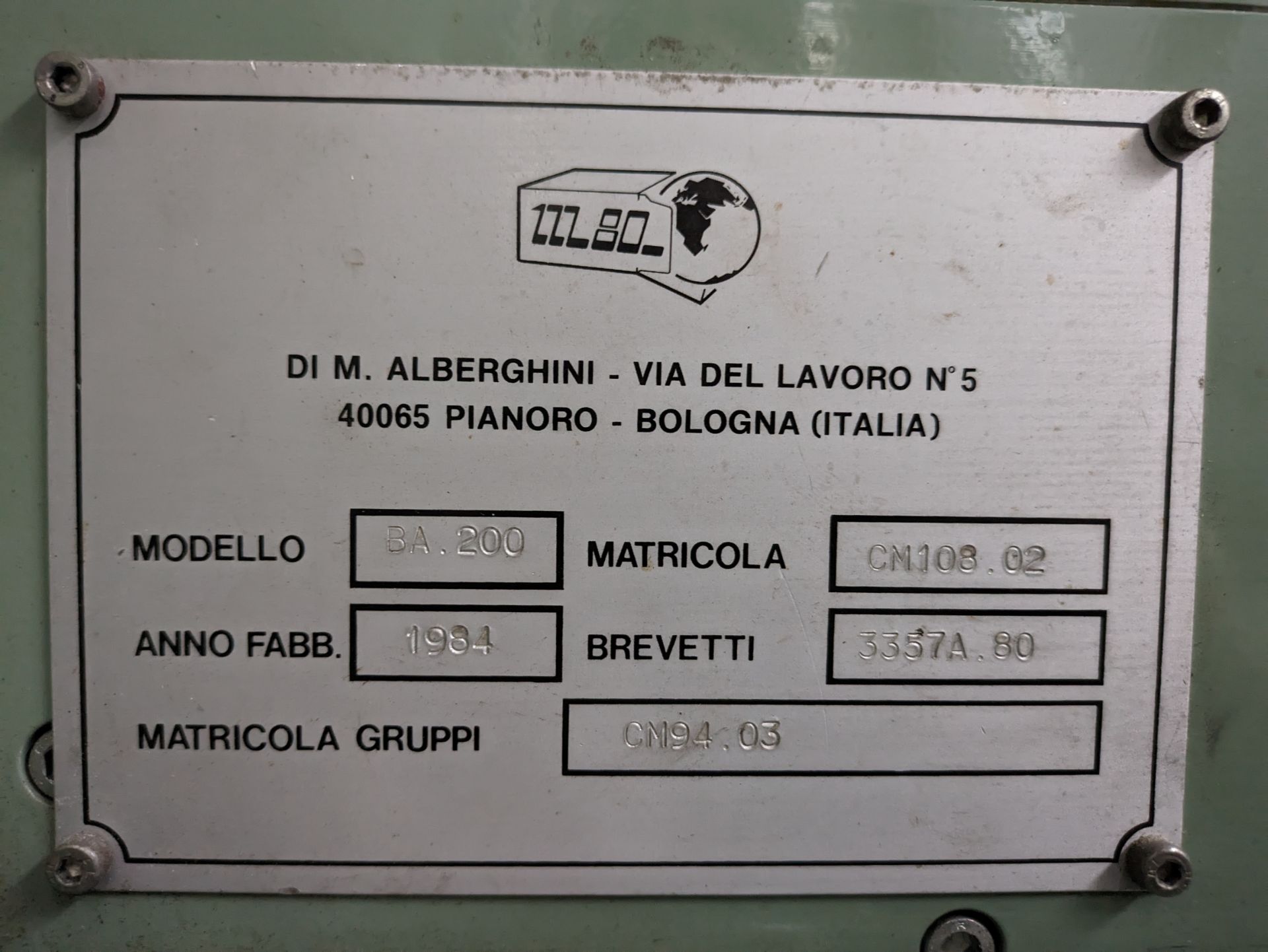 Marchesini BA200 Cartoner - Image 9 of 14