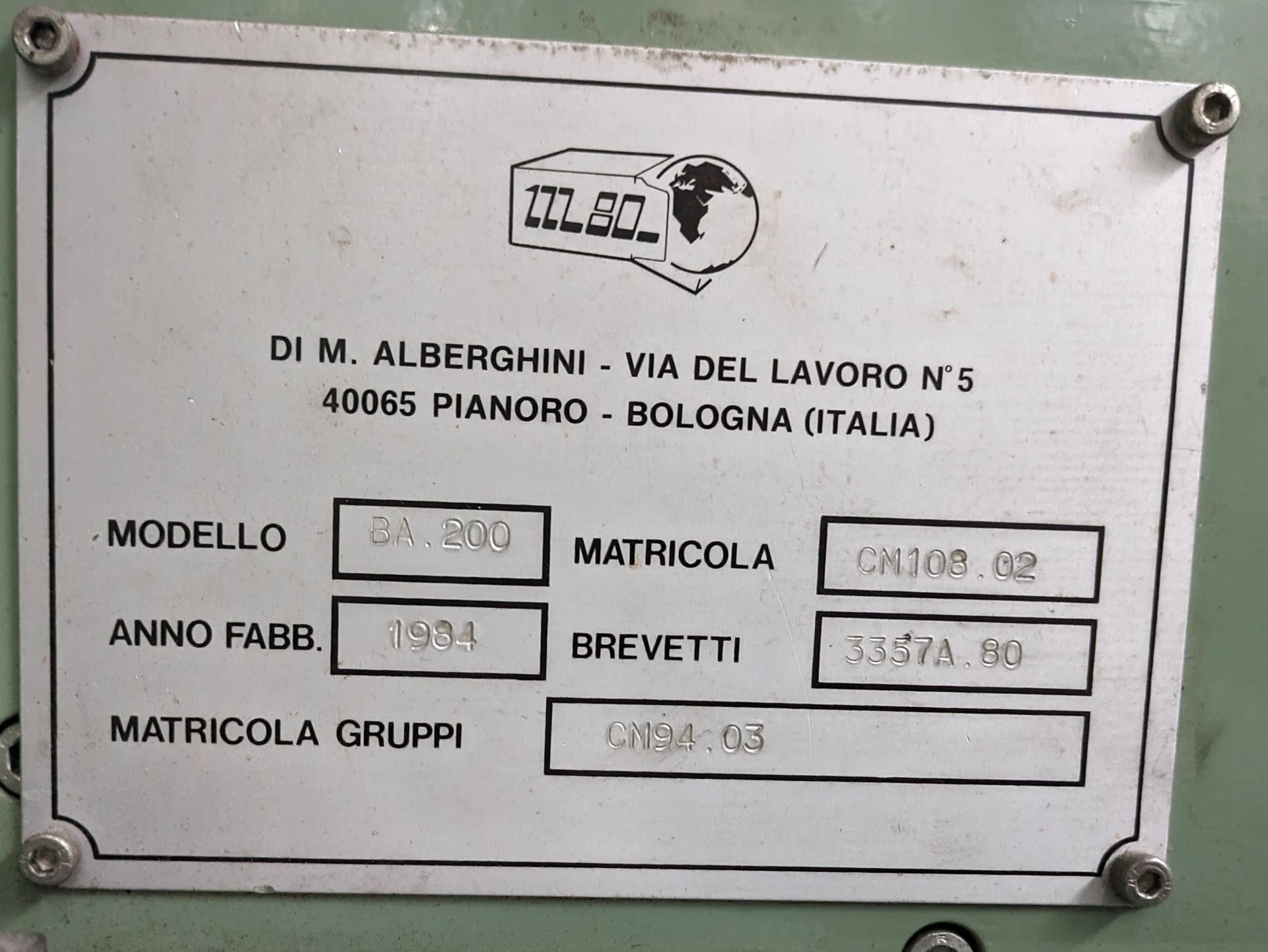 Marchesini BA200 Cartoner - Image 8 of 14