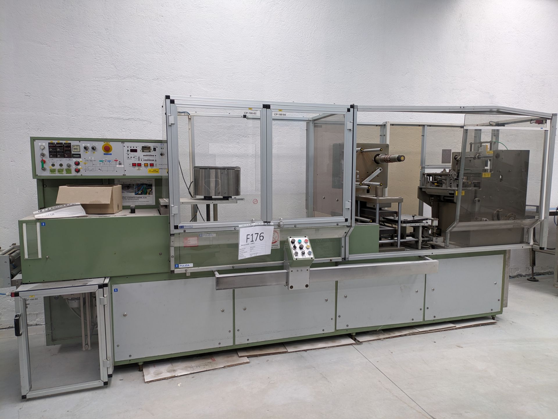 Partena 115 M82 Partena Blister Machine