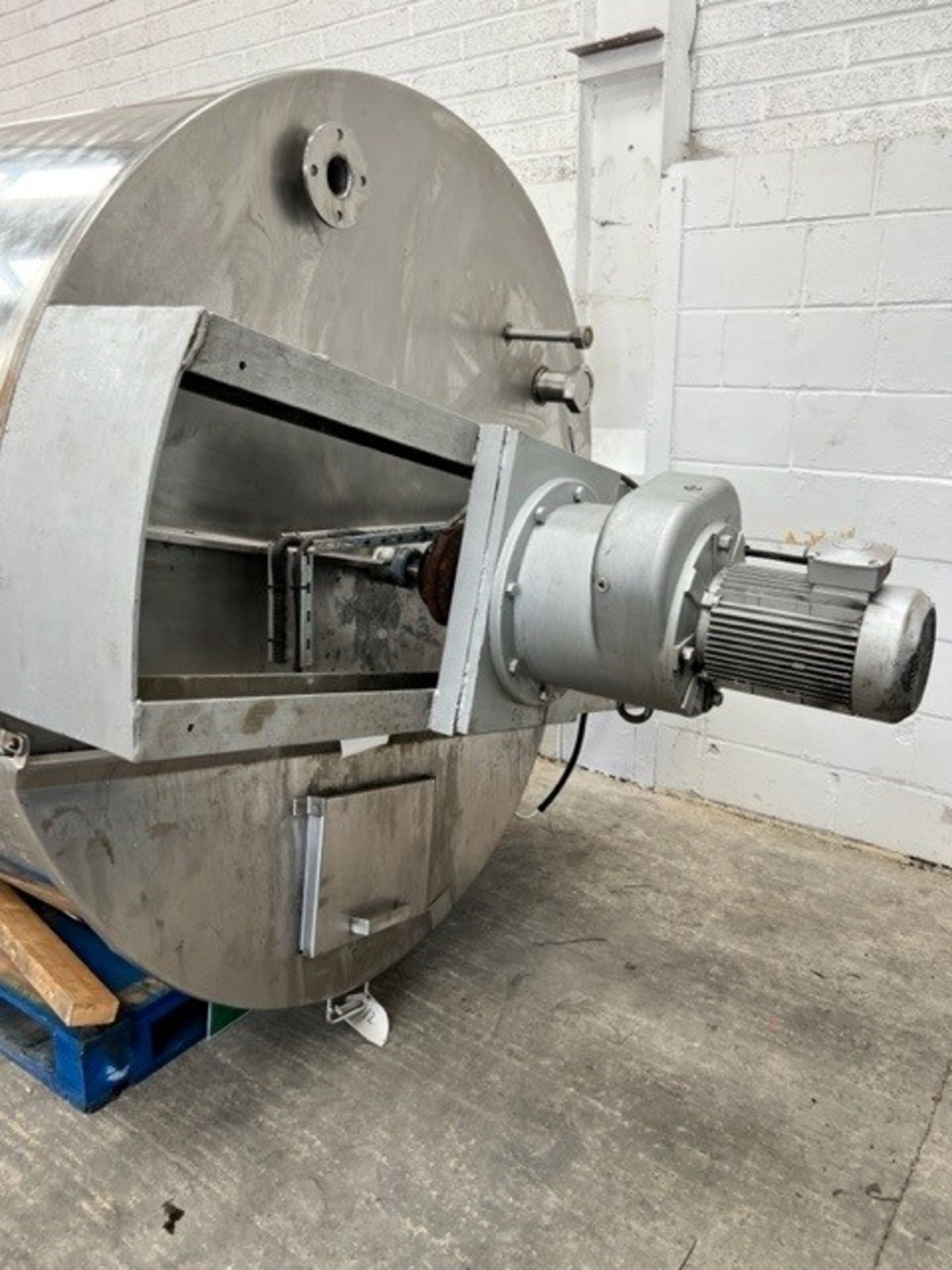 4000 Ltr Jacketed Stainless Steel Mixing Homogenising - Image 3 of 3