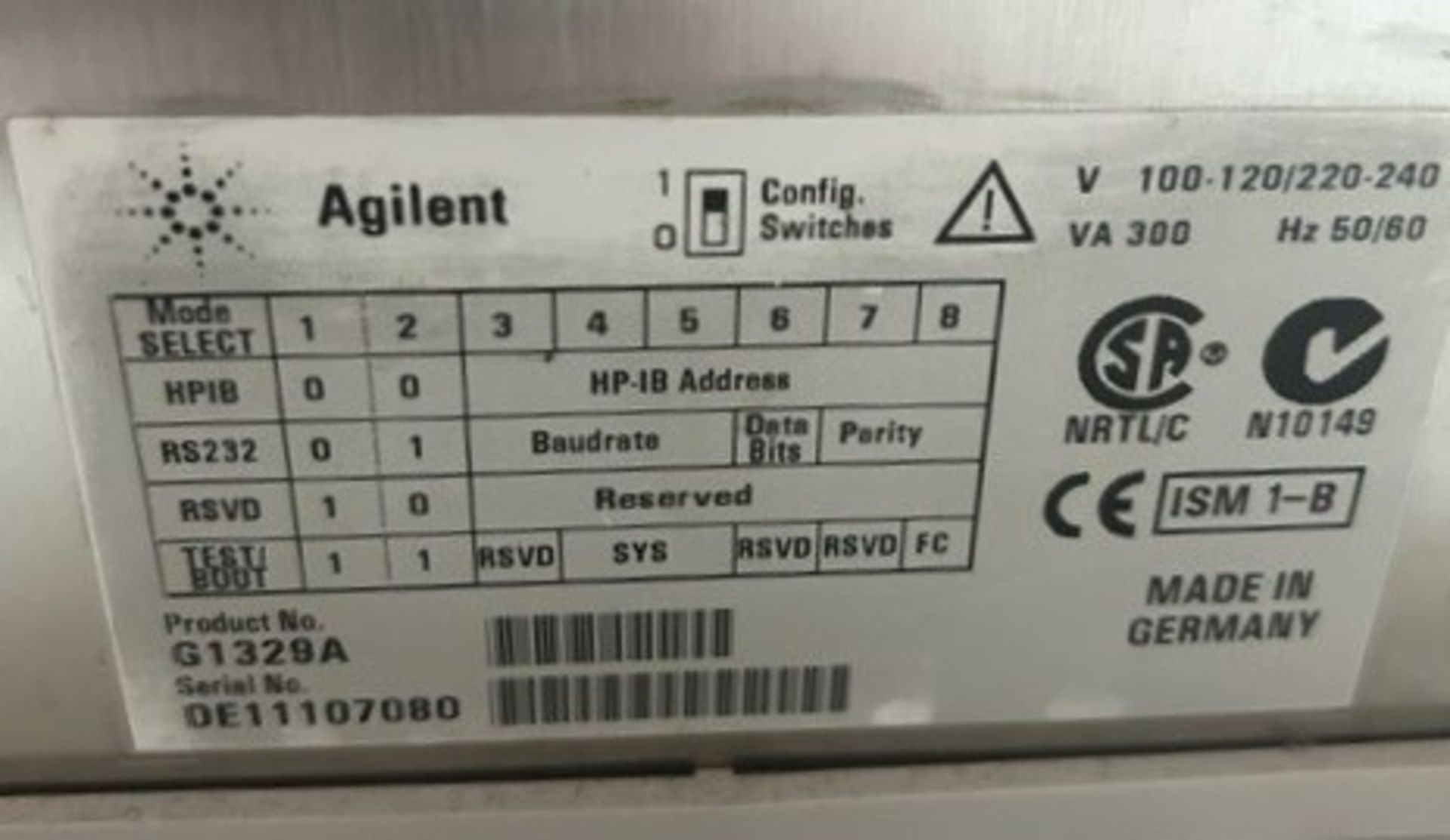 Agilent 1100 Series HPLC System - Image 7 of 7