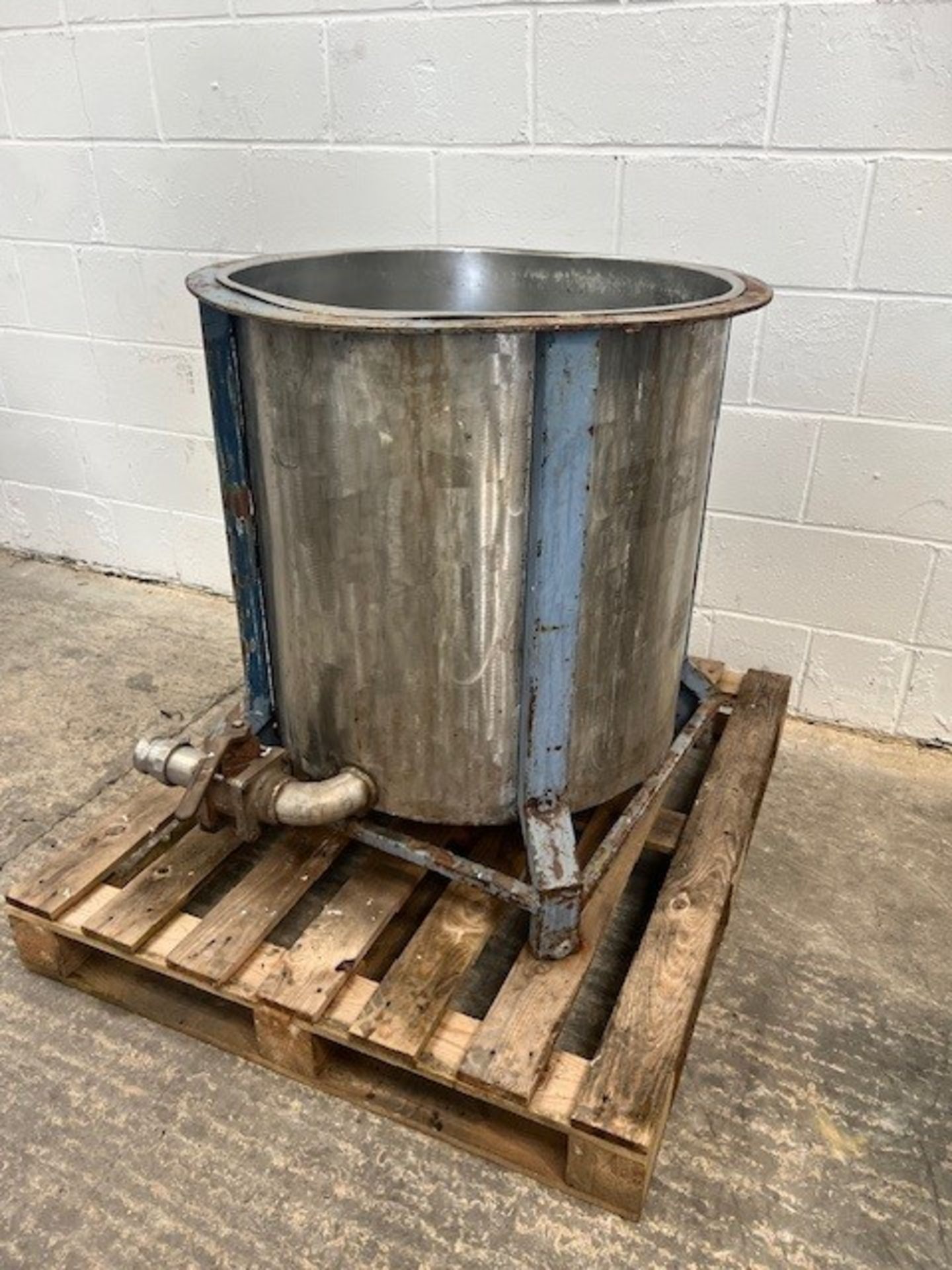 100L Stainless Steel Storage Vessel - Image 3 of 4