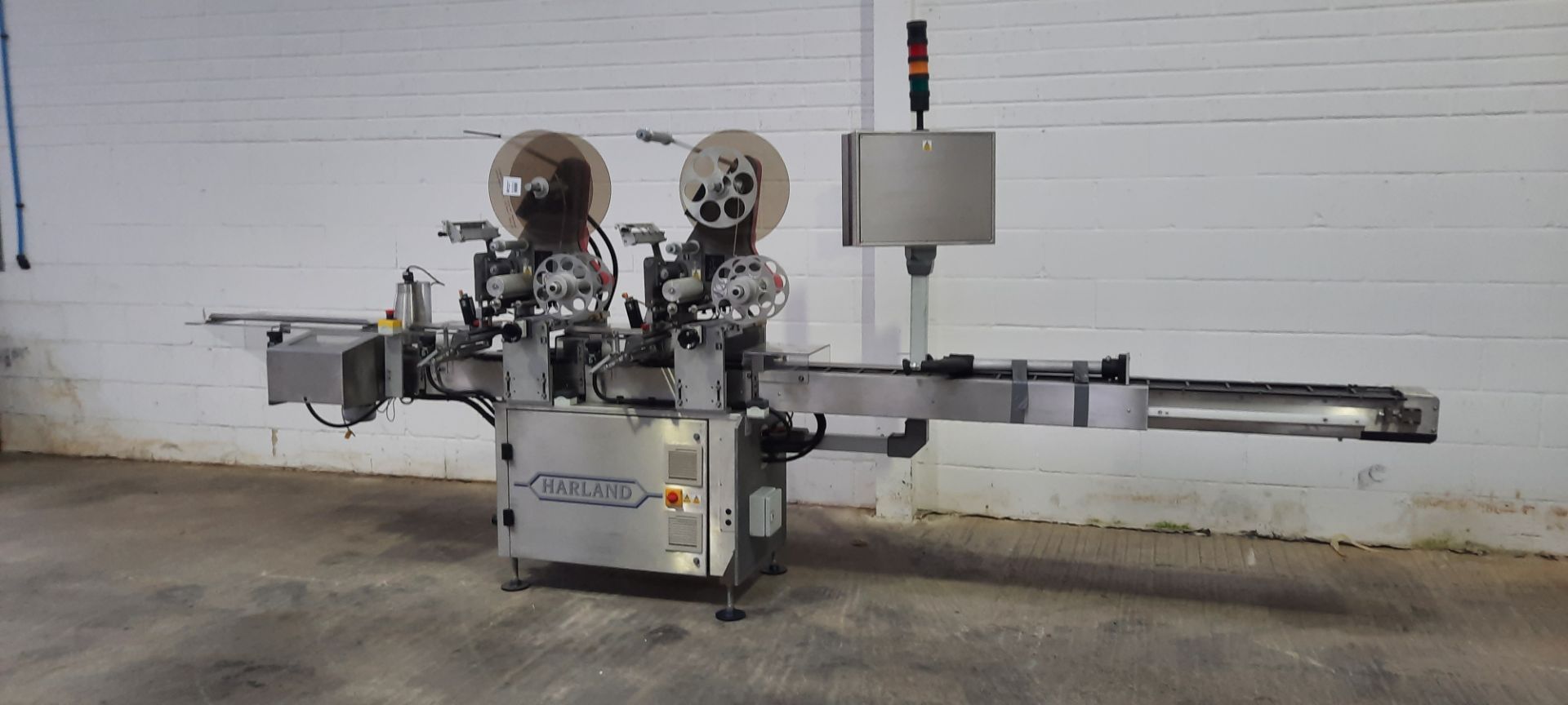 Harland Labeller MK 5 Sirius Automatic 2-Head Top Label Applicator - Image 5 of 10
