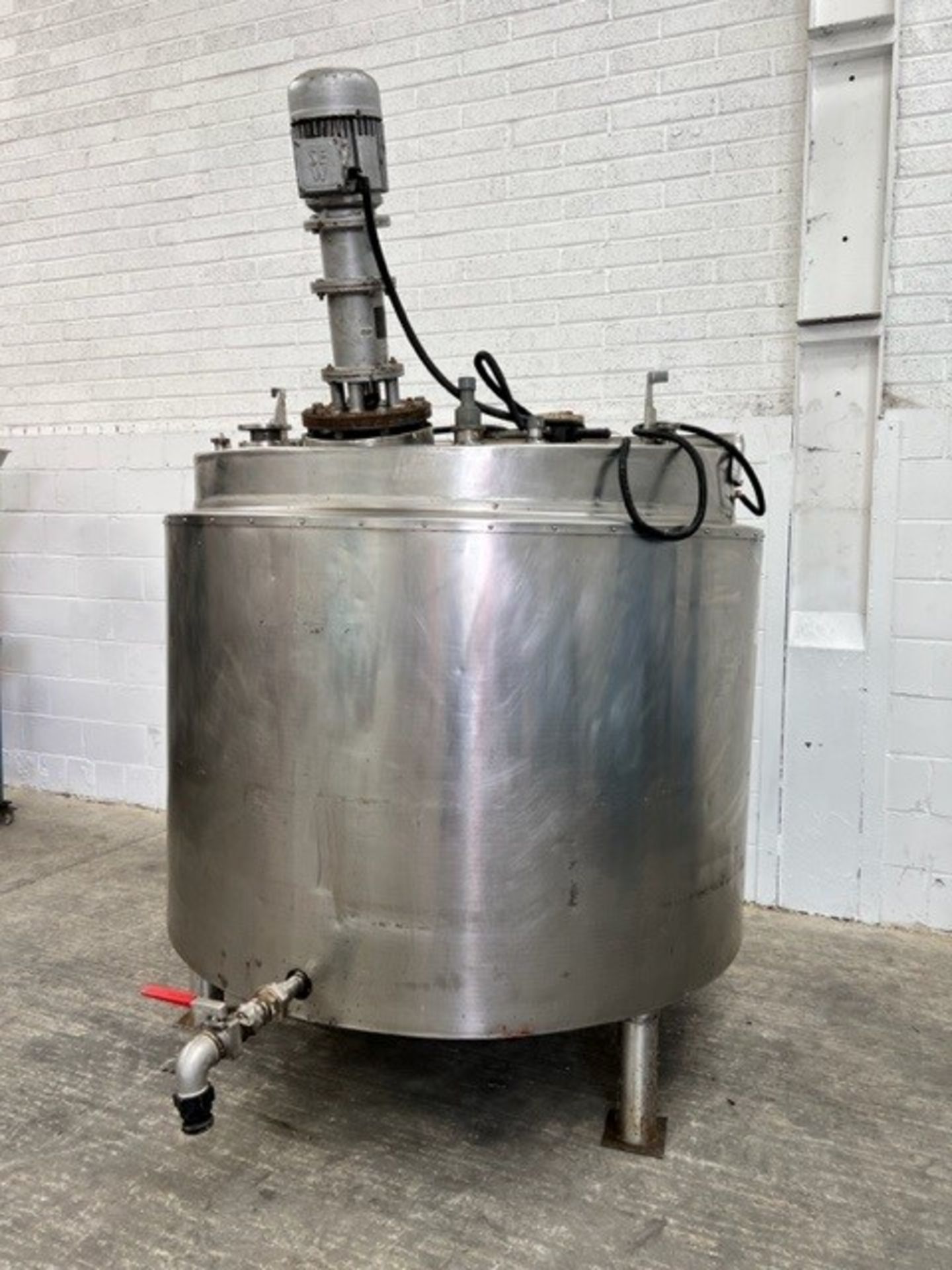 2000 Litre Jacketed Stainless Steel Mixing Vessel (1) - Image 3 of 3