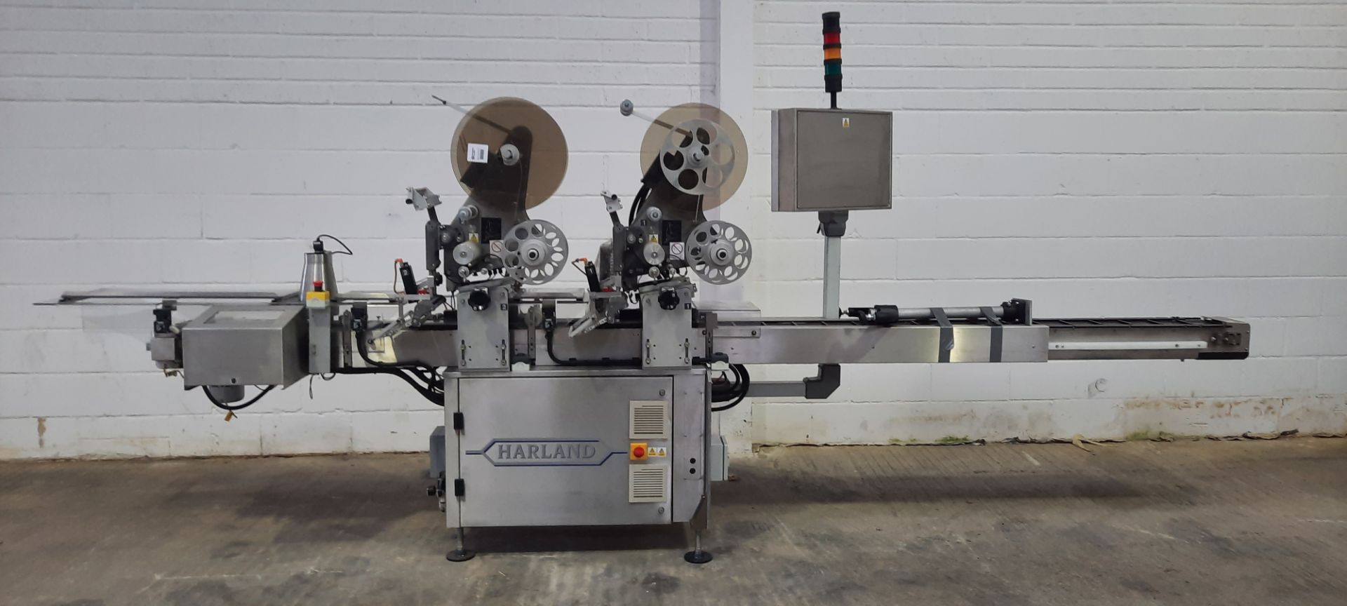 Harland Labeller MK 5 Sirius Automatic 2-Head Top Label Applicator - Image 7 of 10
