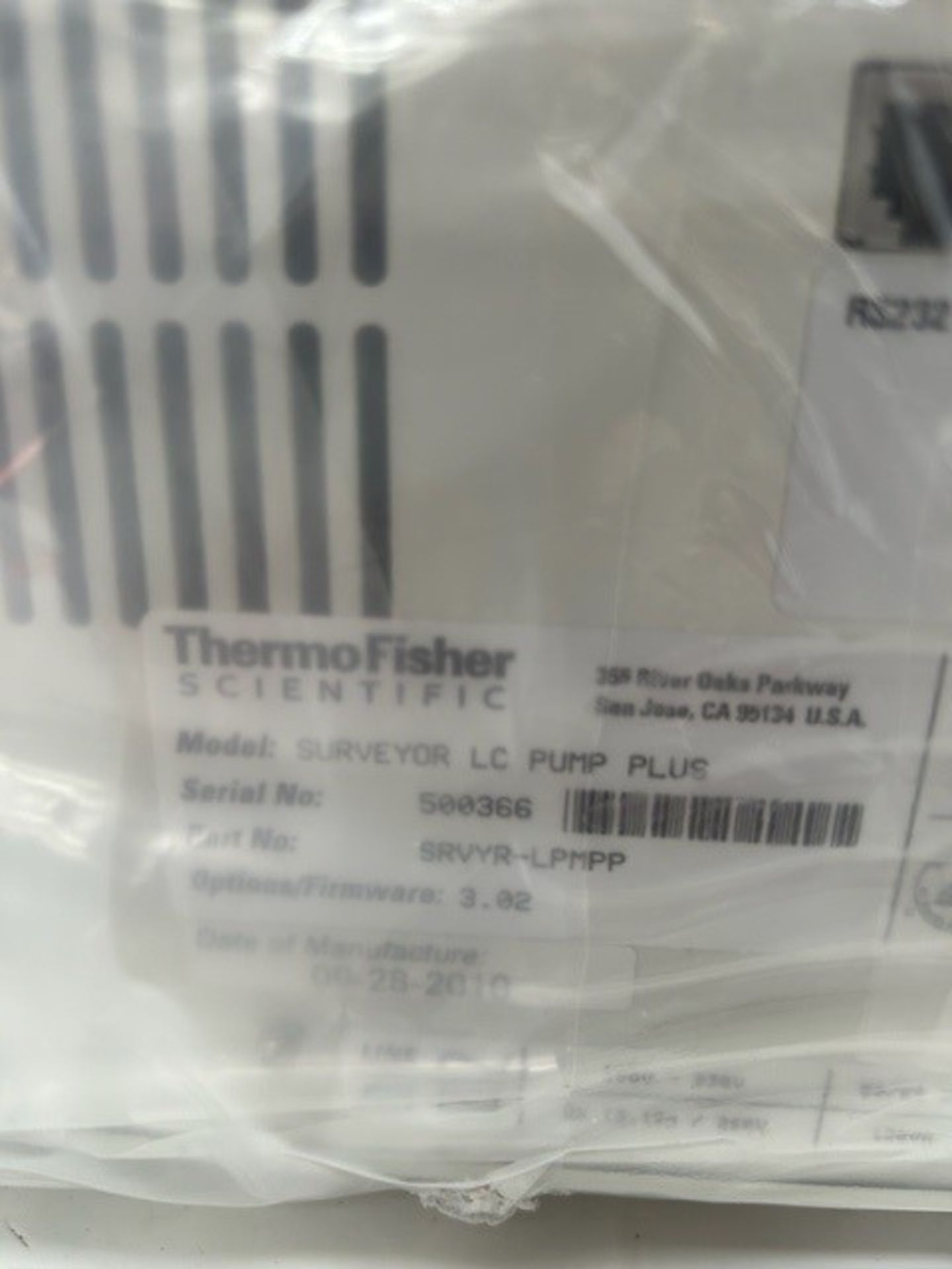 Thermo Surveyor LC Pump Plus - Image 4 of 6