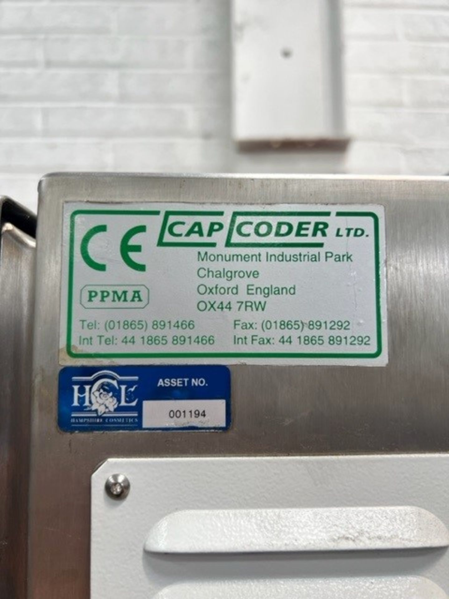 Cap-Coder Automatic Stainless Steel 2-Head Capper - Image 12 of 12