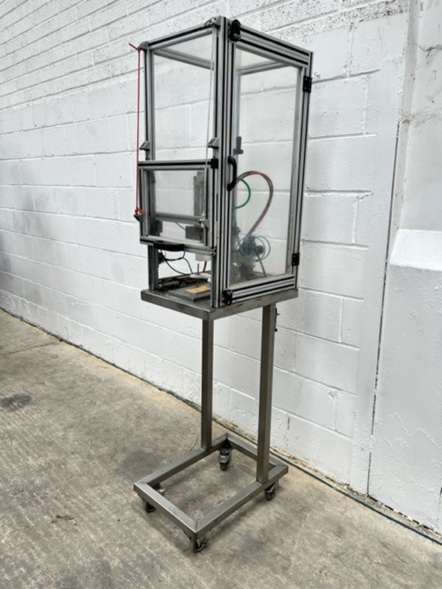 Semi Automatic Single Head Aerosol Capper w Stand - Image 3 of 8