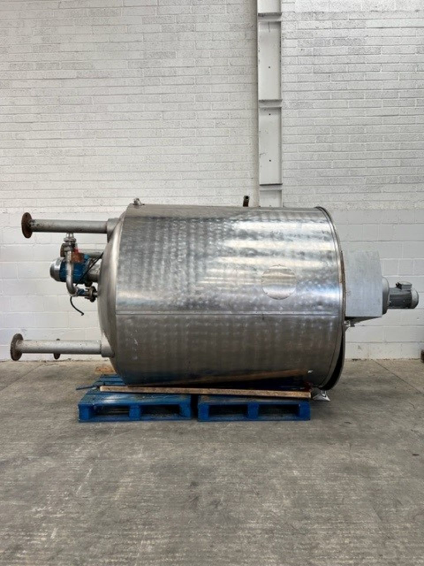 4000 Ltr Jacketed Stainless Steel Mixing Homogenising