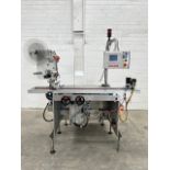 Harland Top Label Applicator with 1.5 Metre Through Convey