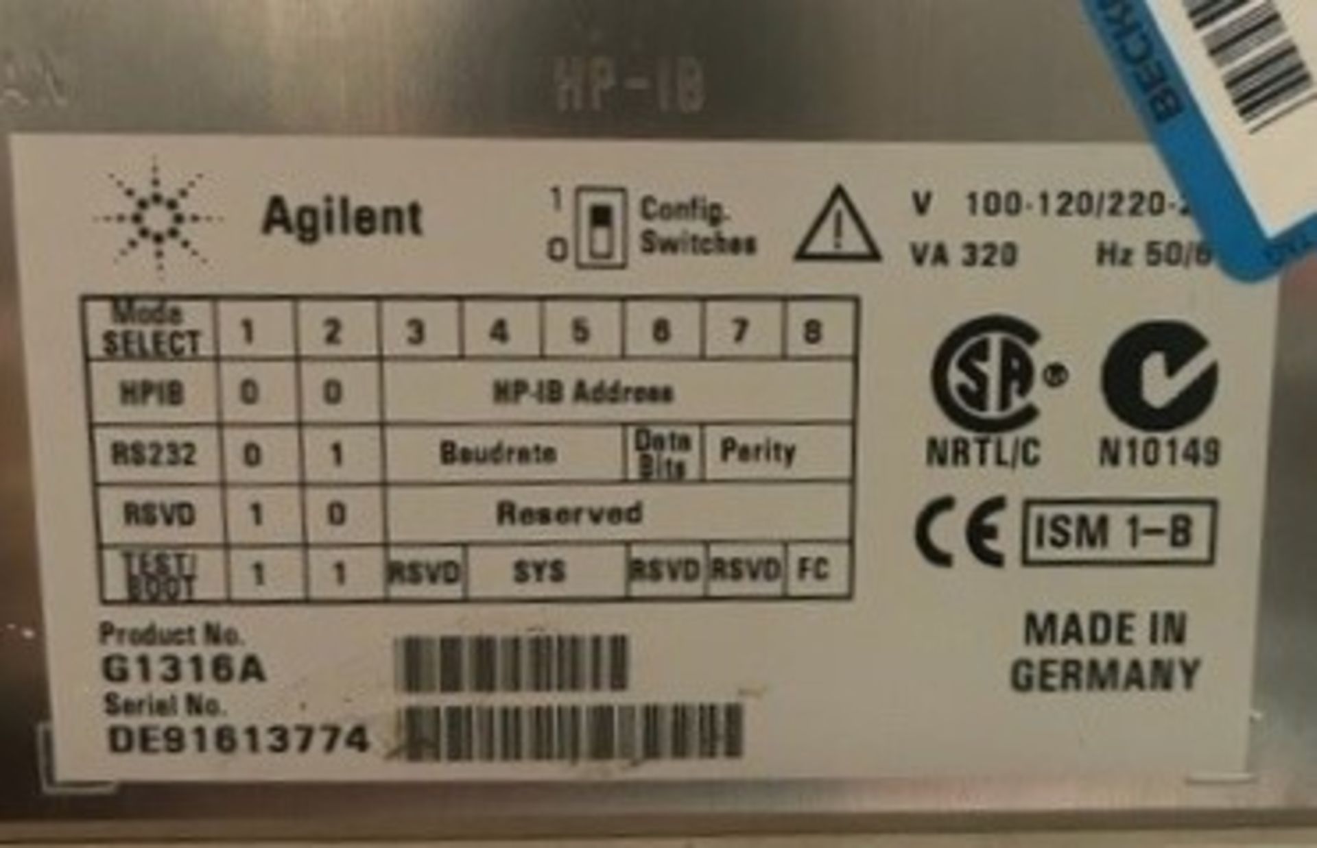 Agilent 1100 Series HPLC System - Image 5 of 7